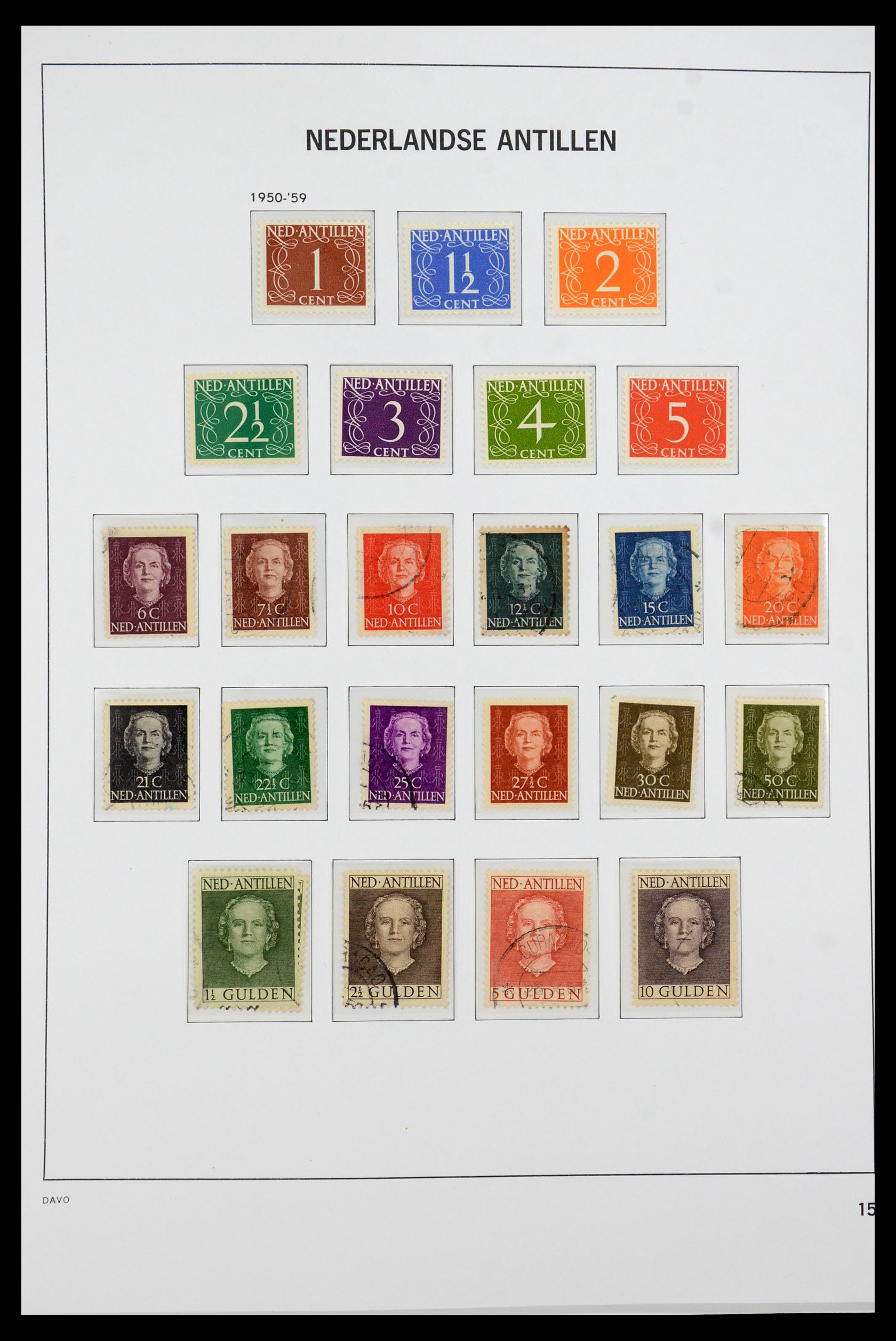 36393 002 - Postzegelverzameling 36393 Nederlandse Antillen 1949-2010.