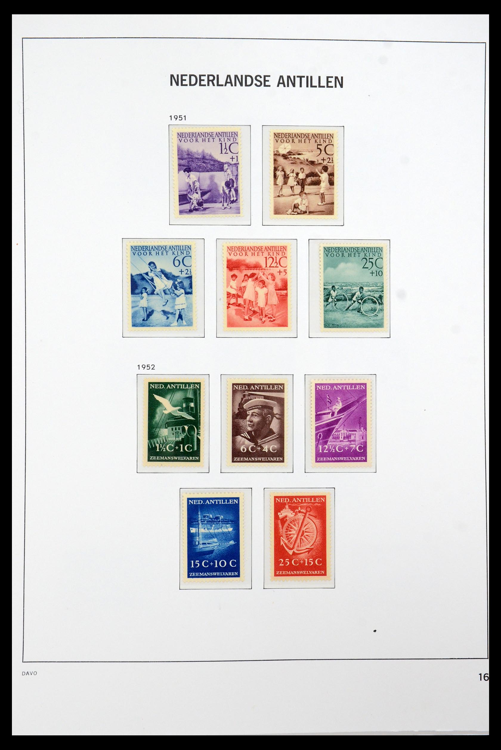 36393 003 - Postzegelverzameling 36393 Nederlandse Antillen 1949-2010.