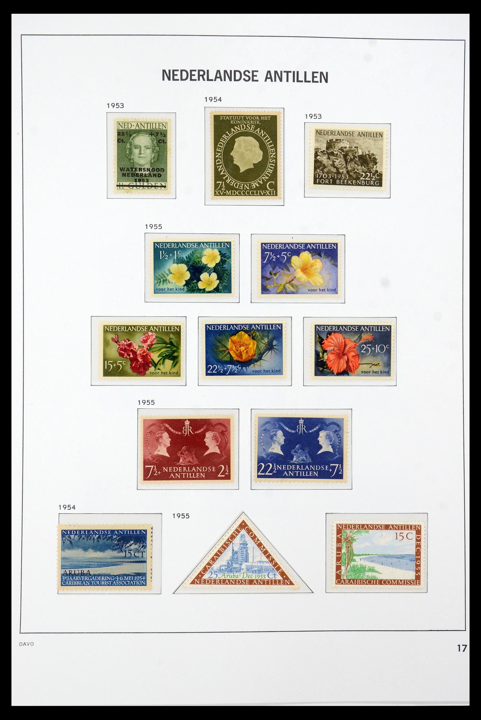 36393 004 - Postzegelverzameling 36393 Nederlandse Antillen 1949-2010.