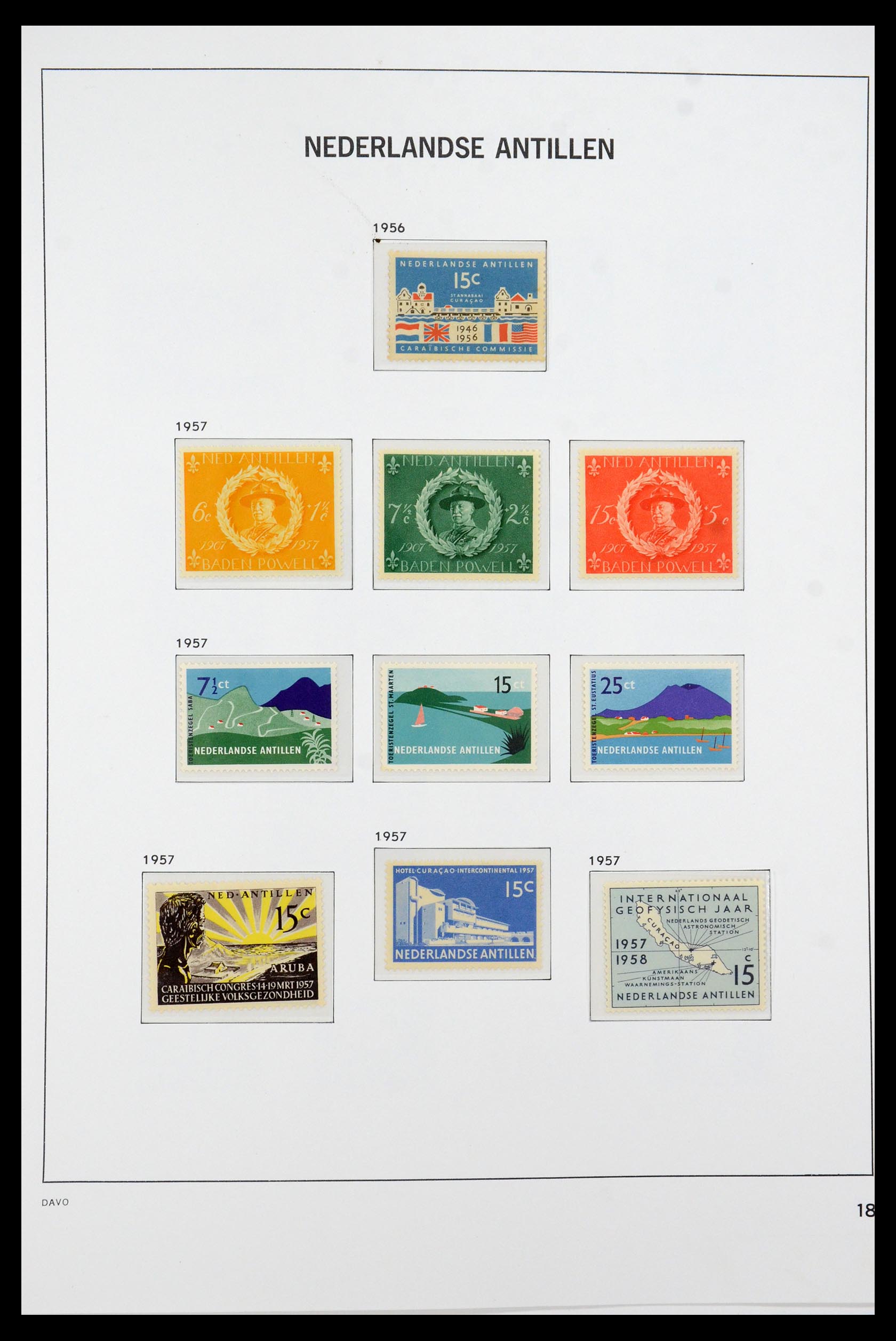 36393 005 - Stamp collection 36393 Netherlands Antilles 1949-2010.