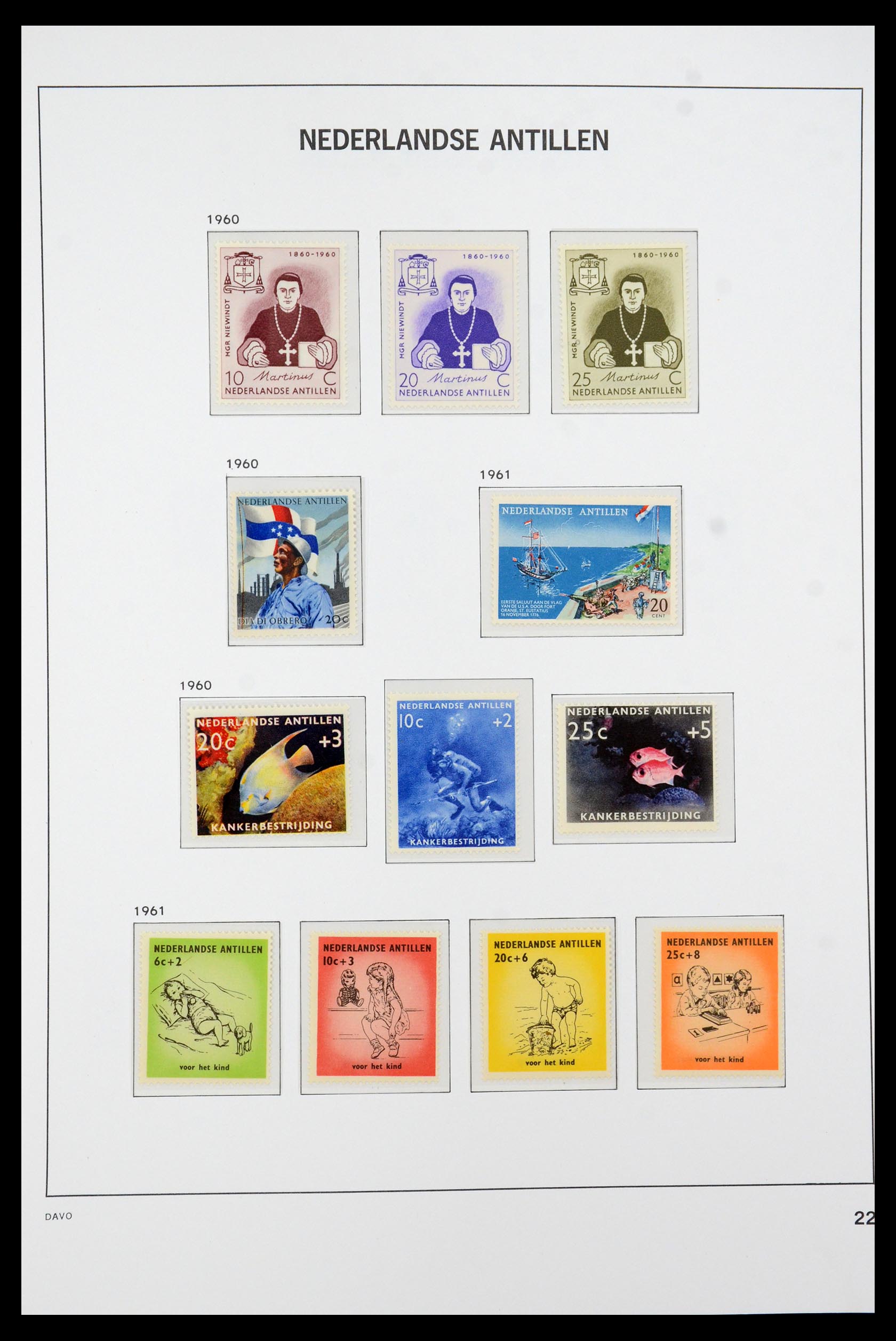 36393 009 - Postzegelverzameling 36393 Nederlandse Antillen 1949-2010.