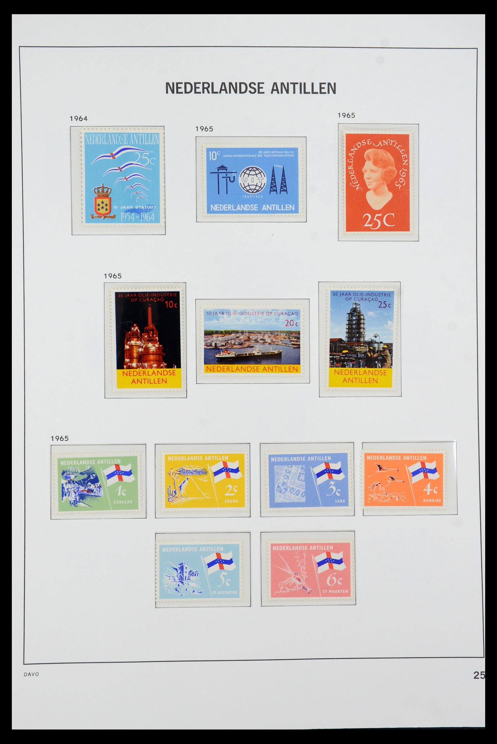 36393 013 - Postzegelverzameling 36393 Nederlandse Antillen 1949-2010.