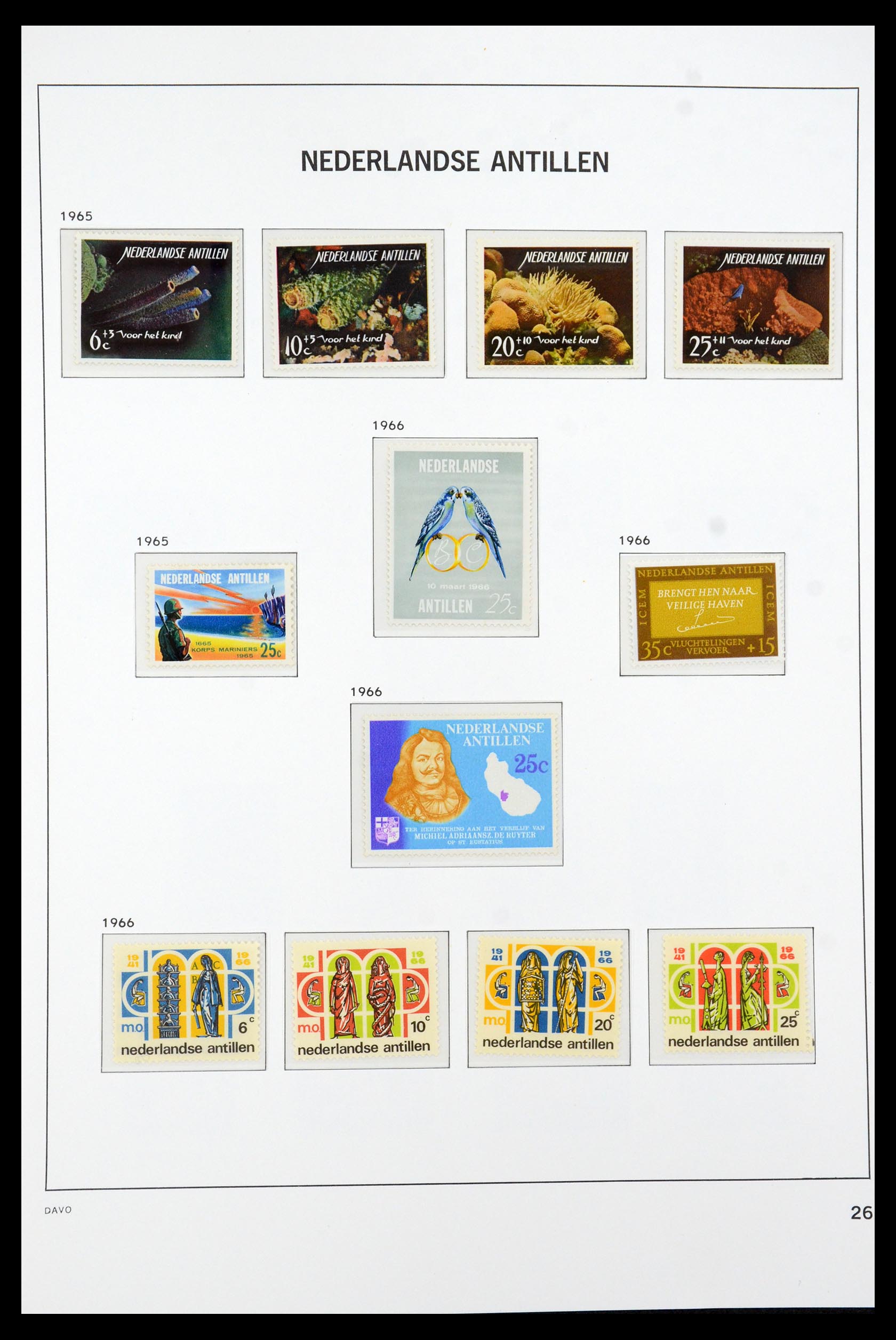 36393 014 - Postzegelverzameling 36393 Nederlandse Antillen 1949-2010.