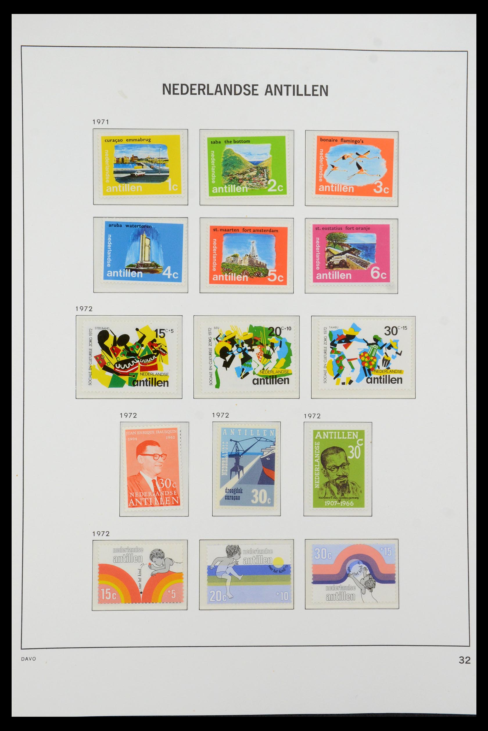 36393 020 - Postzegelverzameling 36393 Nederlandse Antillen 1949-2010.