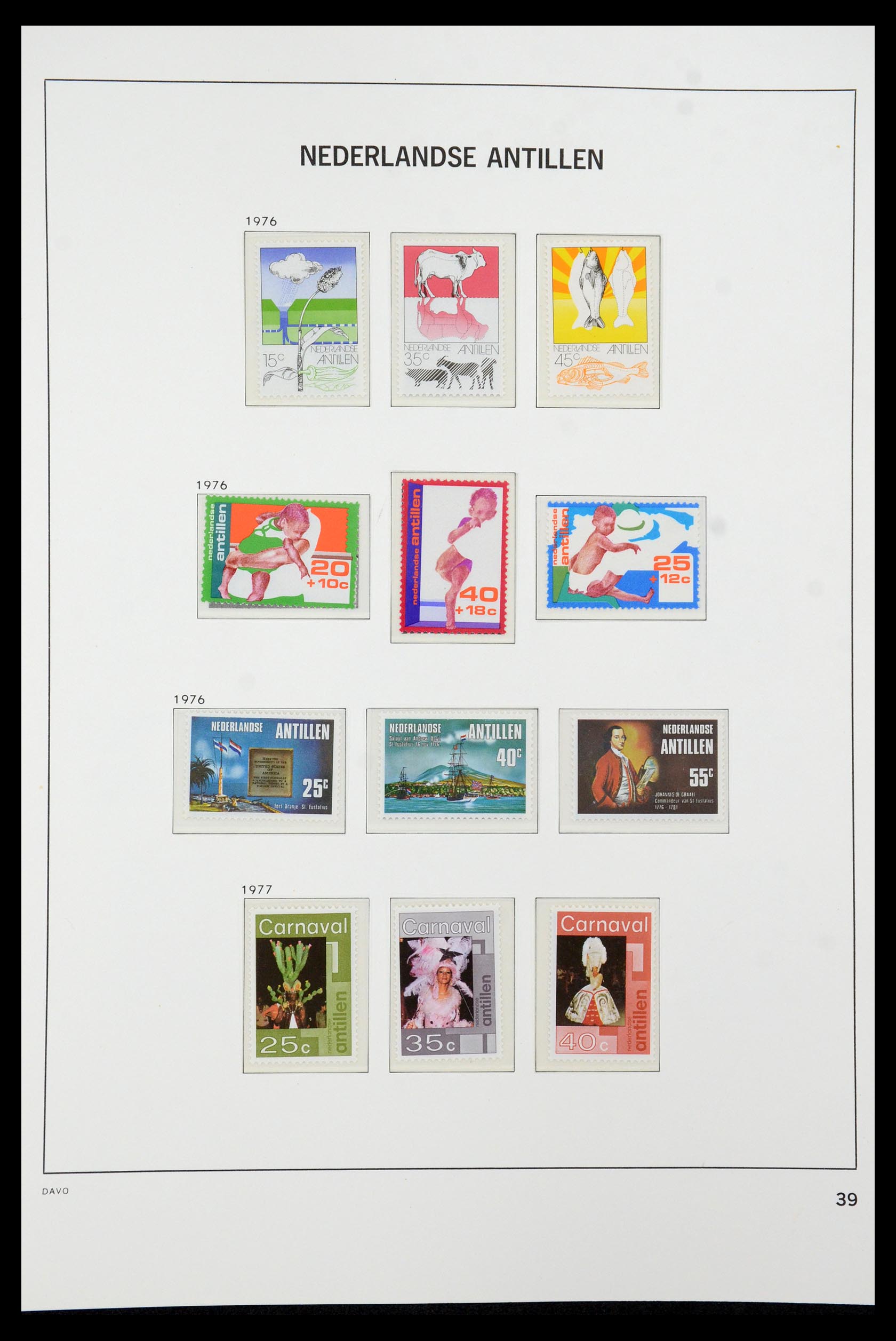 36393 027 - Stamp collection 36393 Netherlands Antilles 1949-2010.
