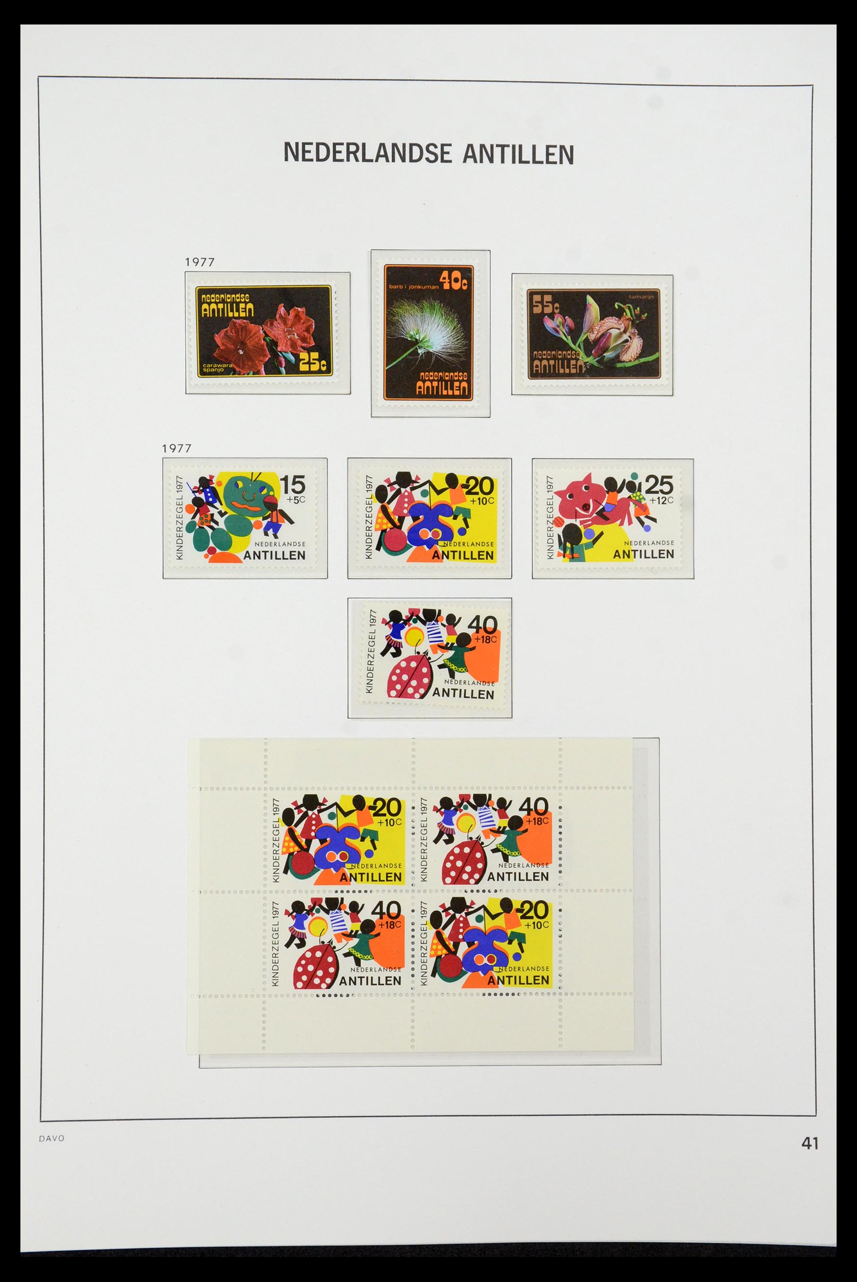 36393 029 - Stamp collection 36393 Netherlands Antilles 1949-2010.