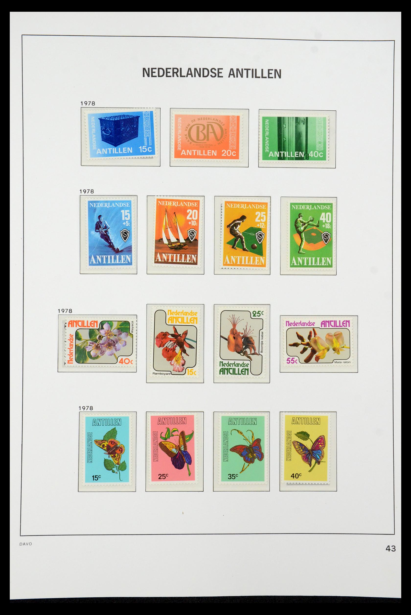 36393 031 - Stamp collection 36393 Netherlands Antilles 1949-2010.