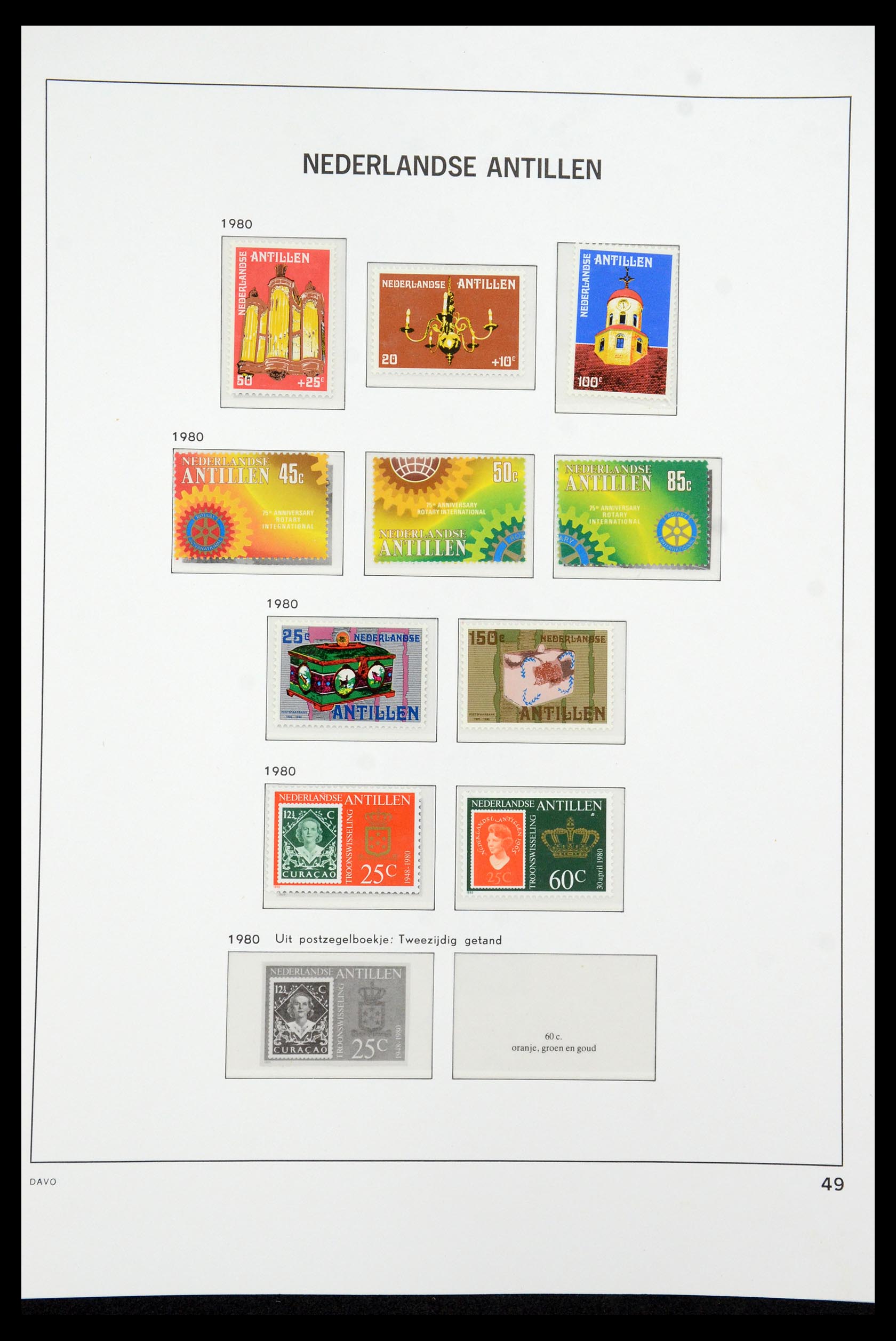 36393 041 - Postzegelverzameling 36393 Nederlandse Antillen 1949-2010.