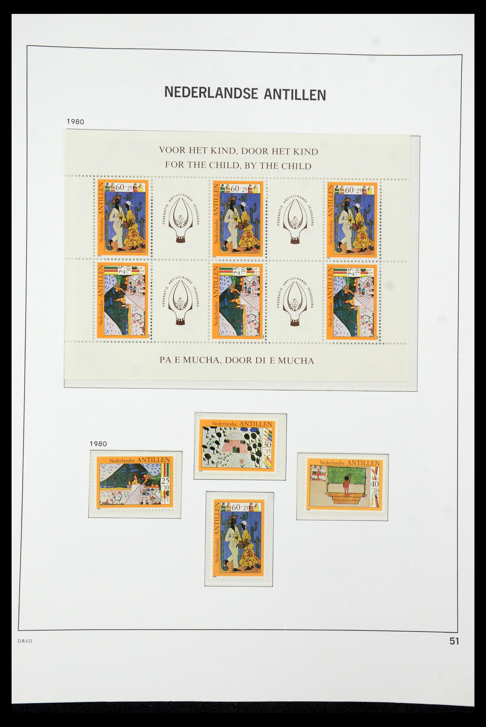 36393 044 - Postzegelverzameling 36393 Nederlandse Antillen 1949-2010.