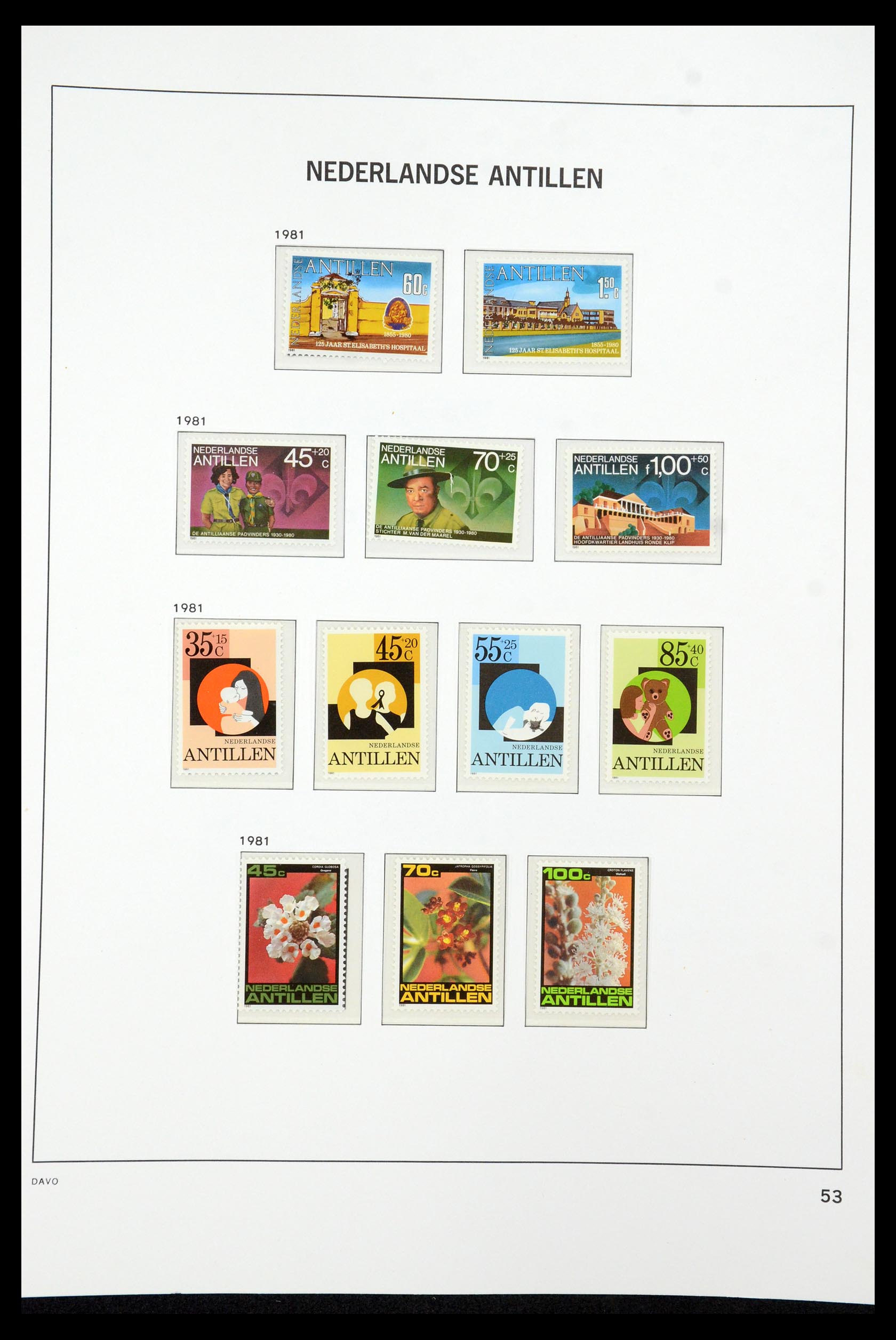 36393 048 - Postzegelverzameling 36393 Nederlandse Antillen 1949-2010.