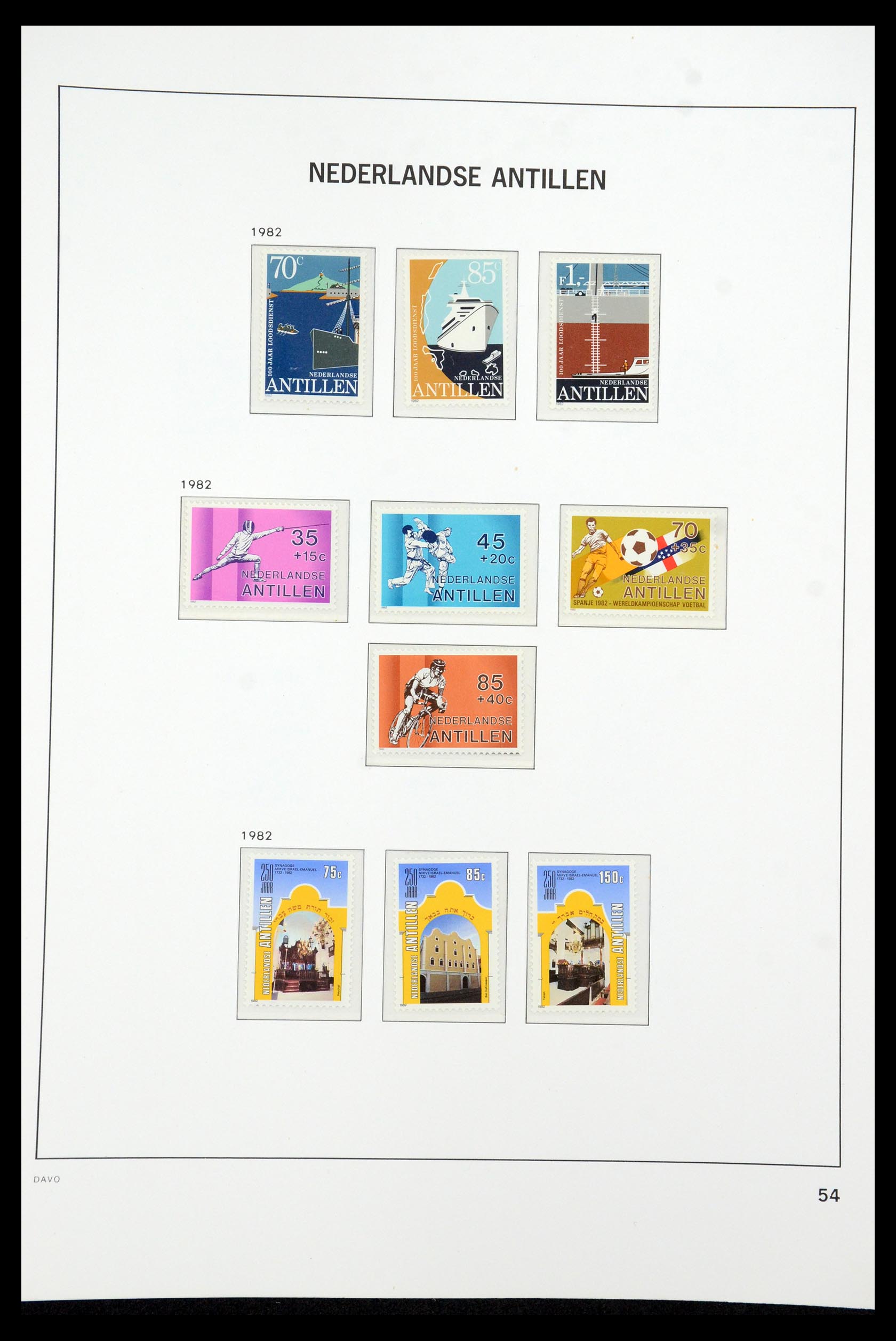 36393 051 - Stamp collection 36393 Netherlands Antilles 1949-2010.