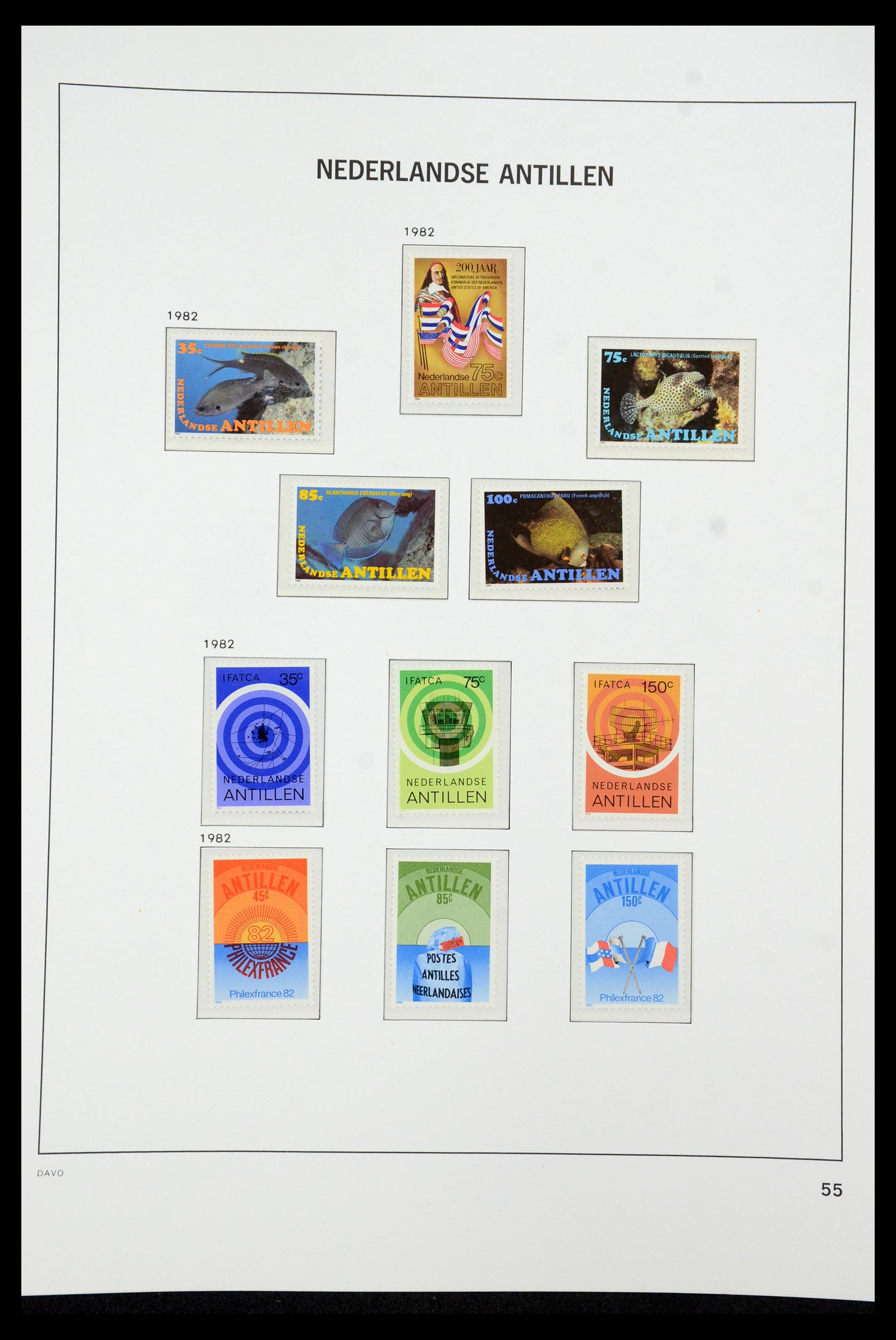 36393 052 - Stamp collection 36393 Netherlands Antilles 1949-2010.