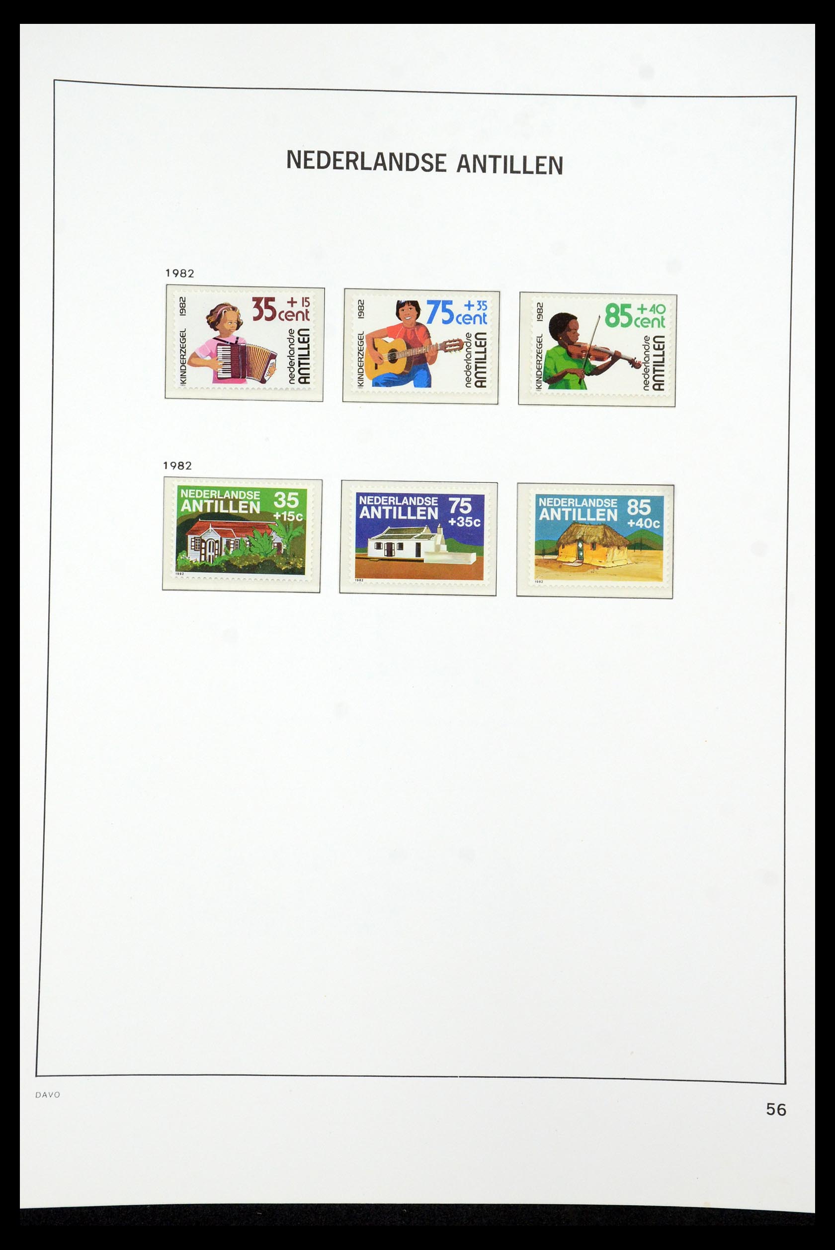 36393 053 - Stamp collection 36393 Netherlands Antilles 1949-2010.