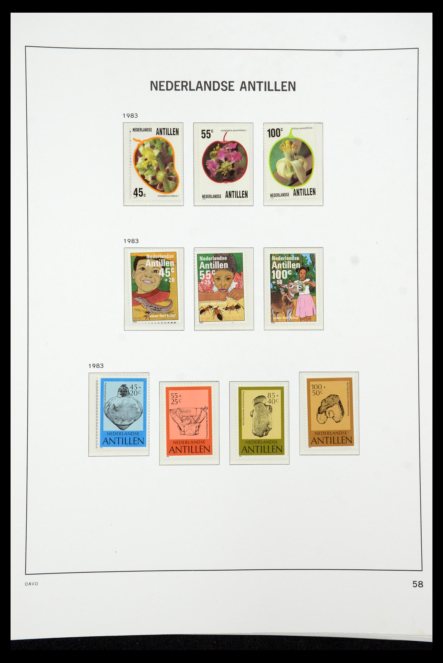 36393 057 - Stamp collection 36393 Netherlands Antilles 1949-2010.