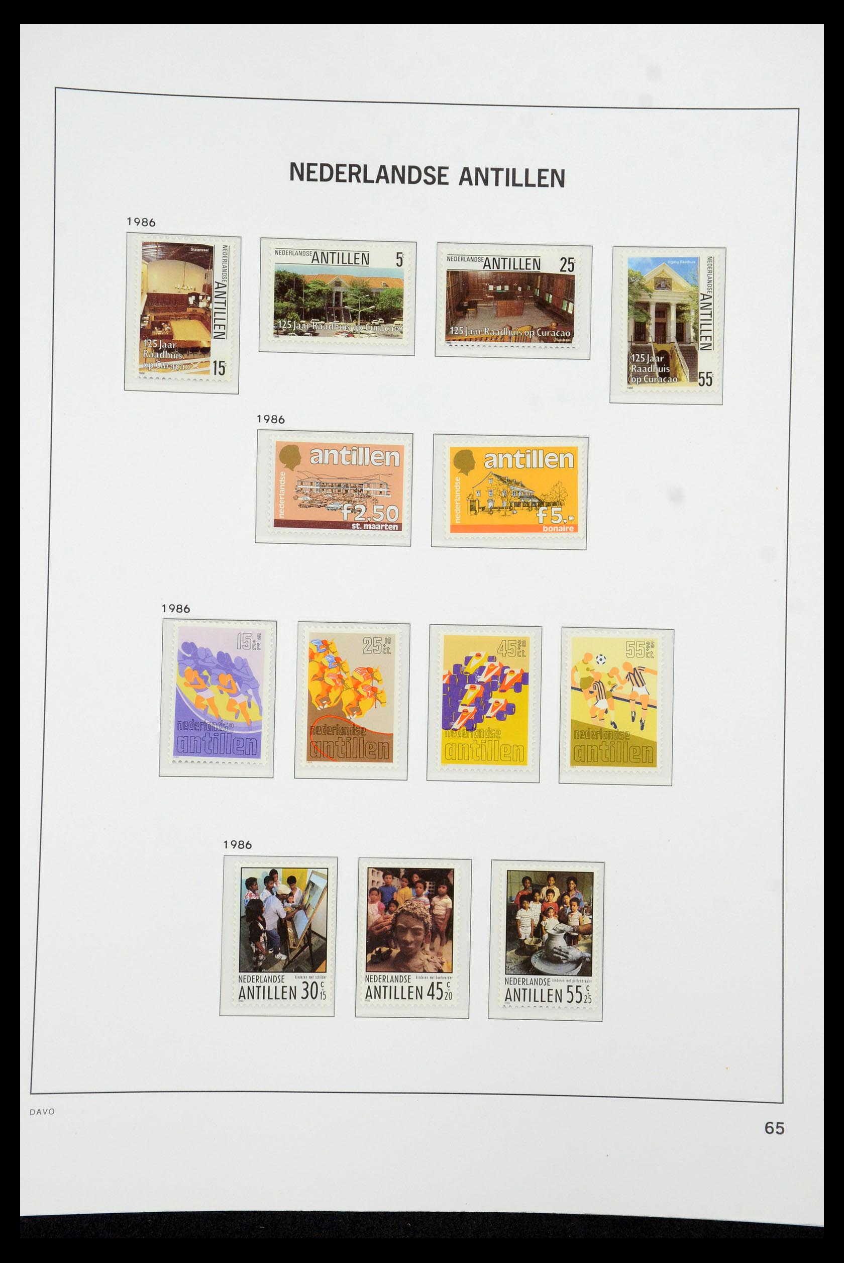 36393 069 - Postzegelverzameling 36393 Nederlandse Antillen 1949-2010.
