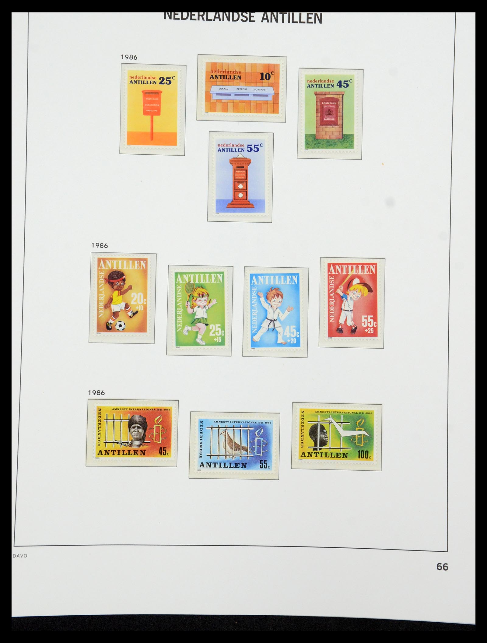 36393 070 - Postzegelverzameling 36393 Nederlandse Antillen 1949-2010.