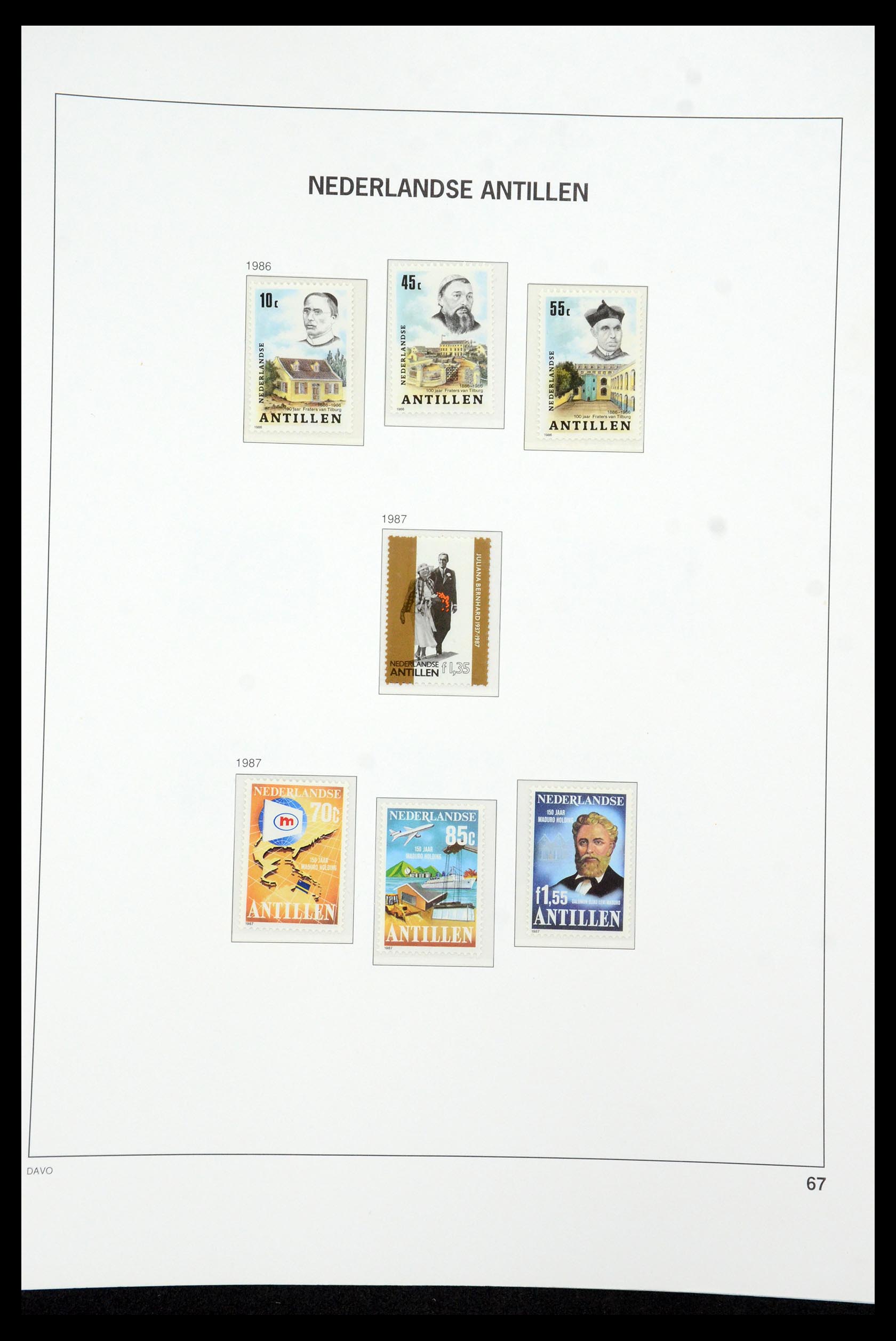 36393 071 - Postzegelverzameling 36393 Nederlandse Antillen 1949-2010.