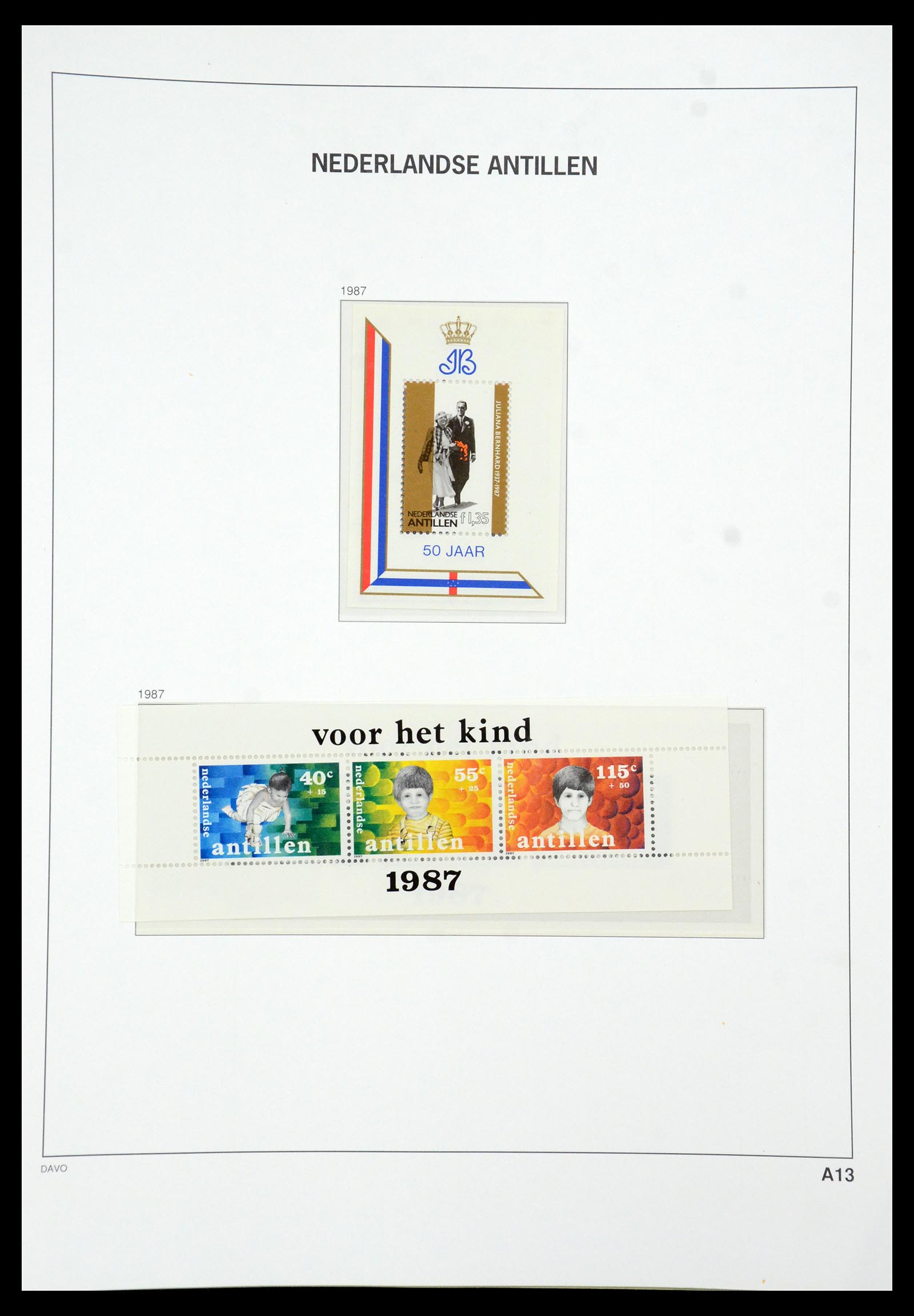 36393 074 - Postzegelverzameling 36393 Nederlandse Antillen 1949-2010.