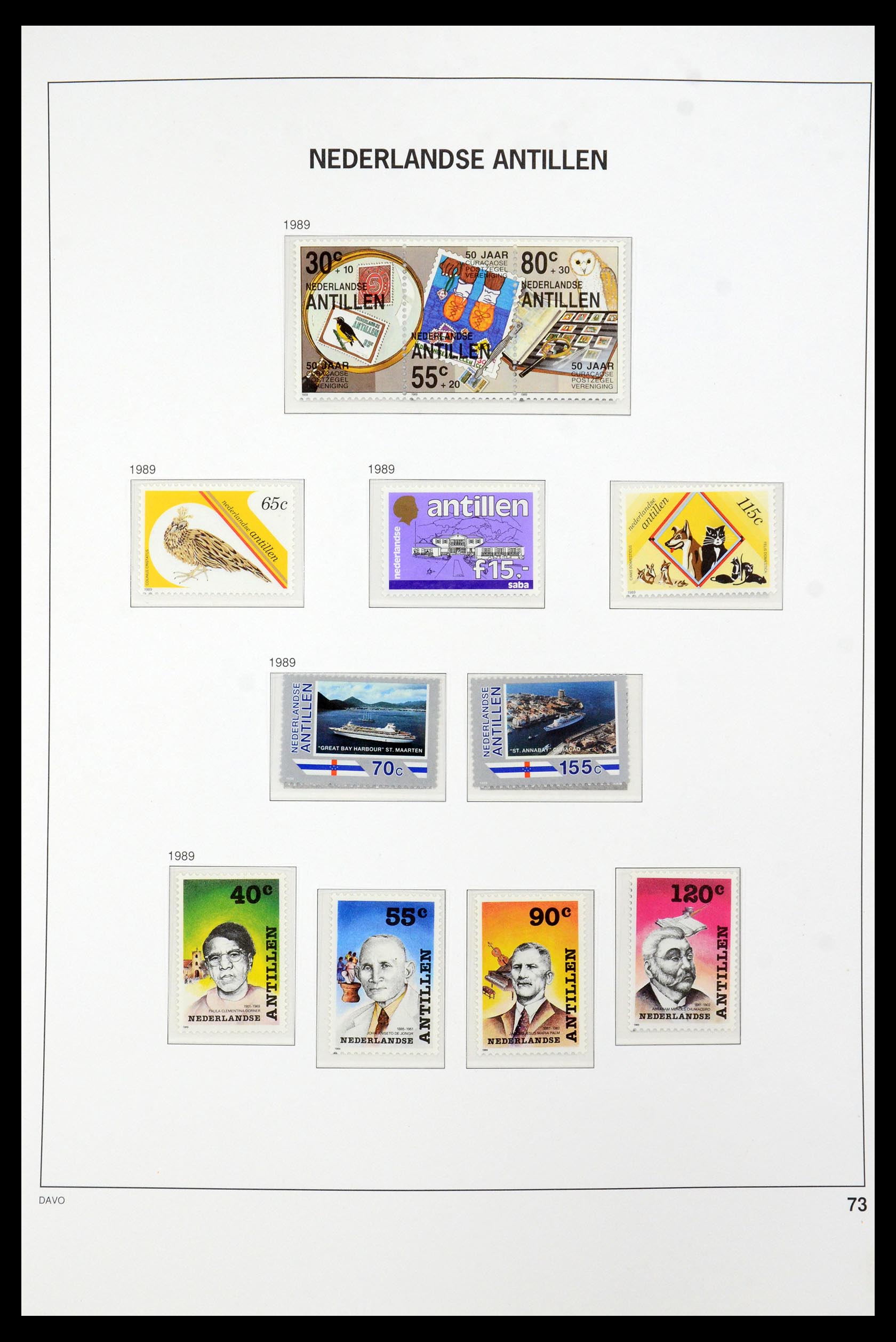 36393 079 - Postzegelverzameling 36393 Nederlandse Antillen 1949-2010.