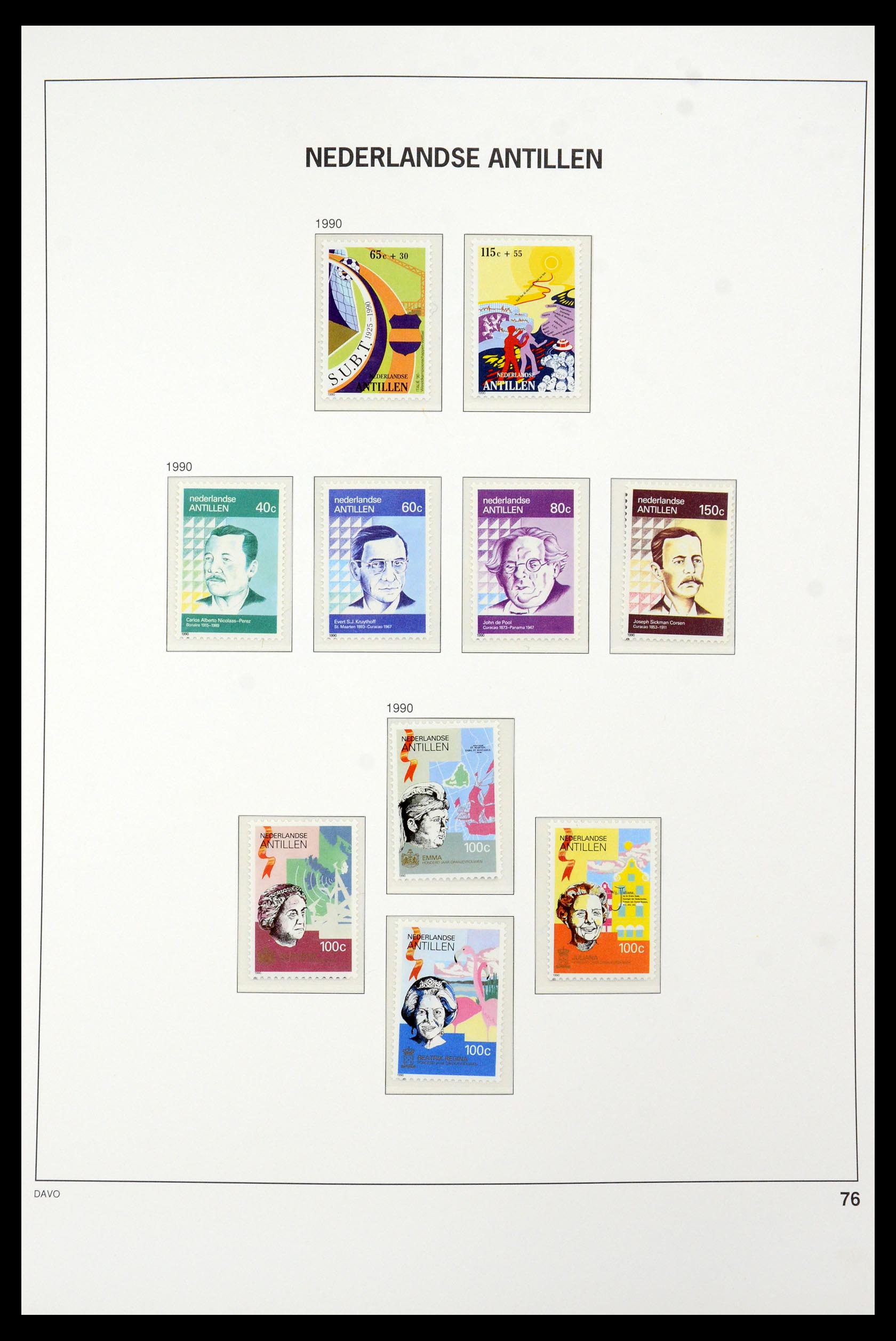 36393 084 - Postzegelverzameling 36393 Nederlandse Antillen 1949-2010.
