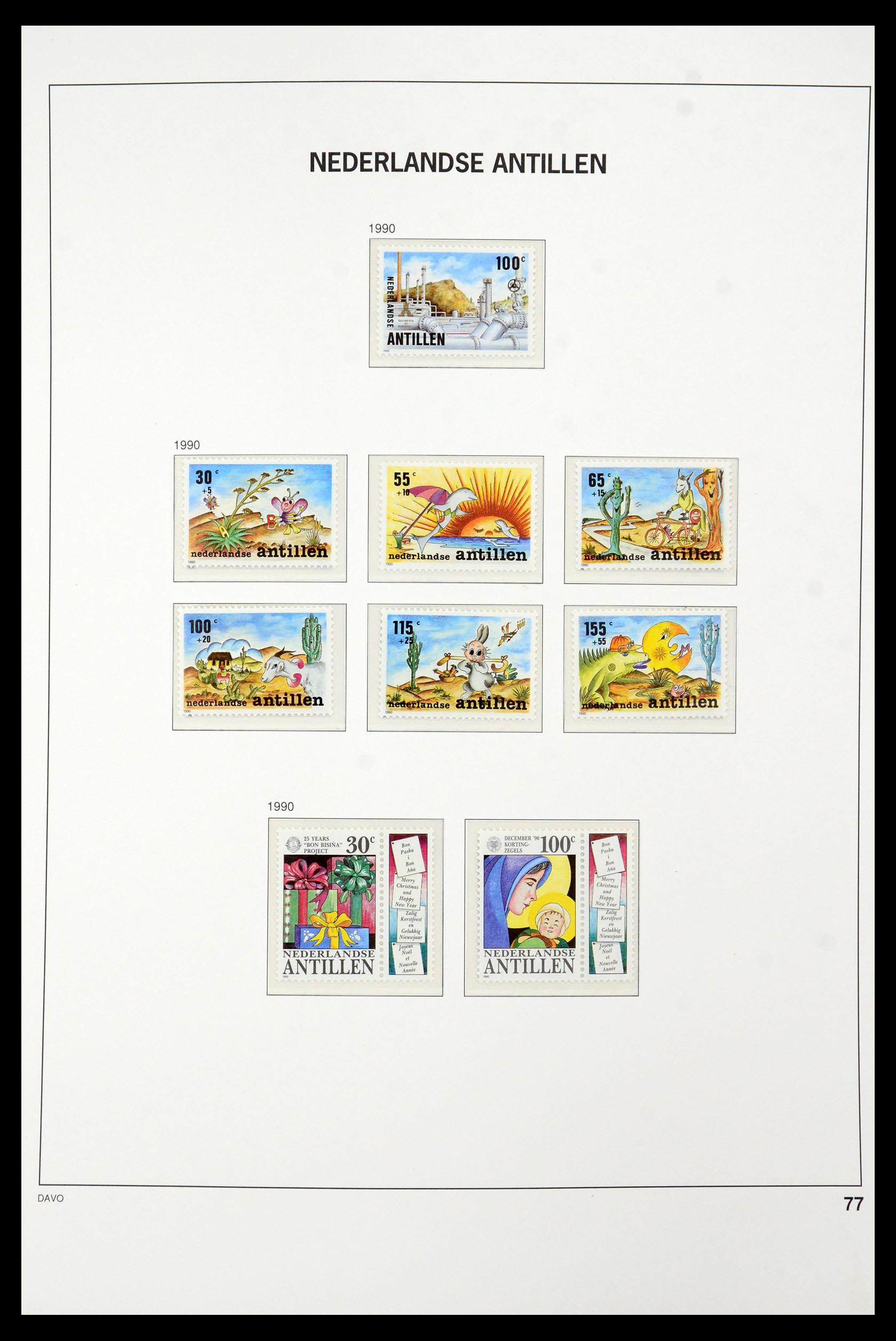 36393 085 - Postzegelverzameling 36393 Nederlandse Antillen 1949-2010.