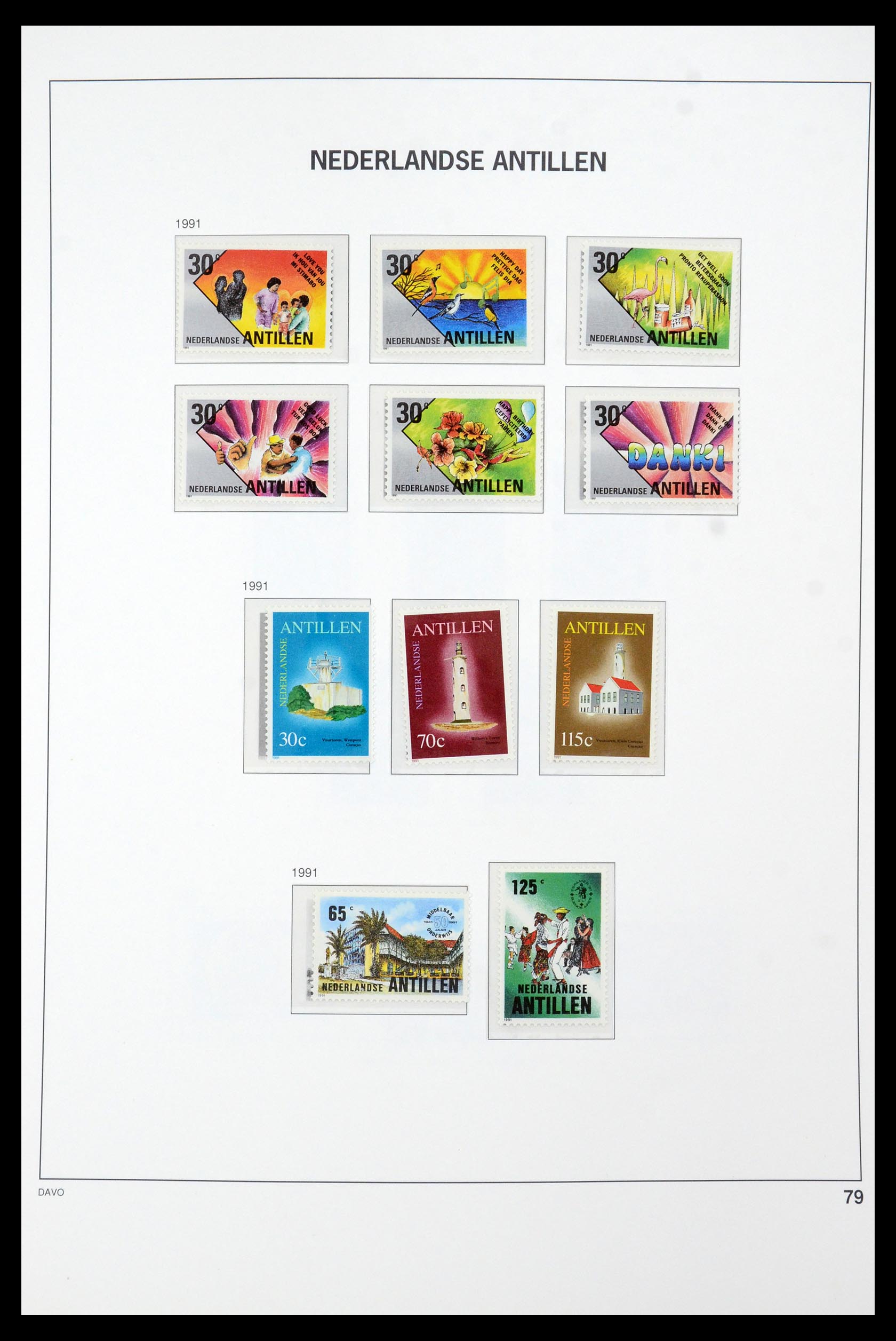 36393 089 - Postzegelverzameling 36393 Nederlandse Antillen 1949-2010.