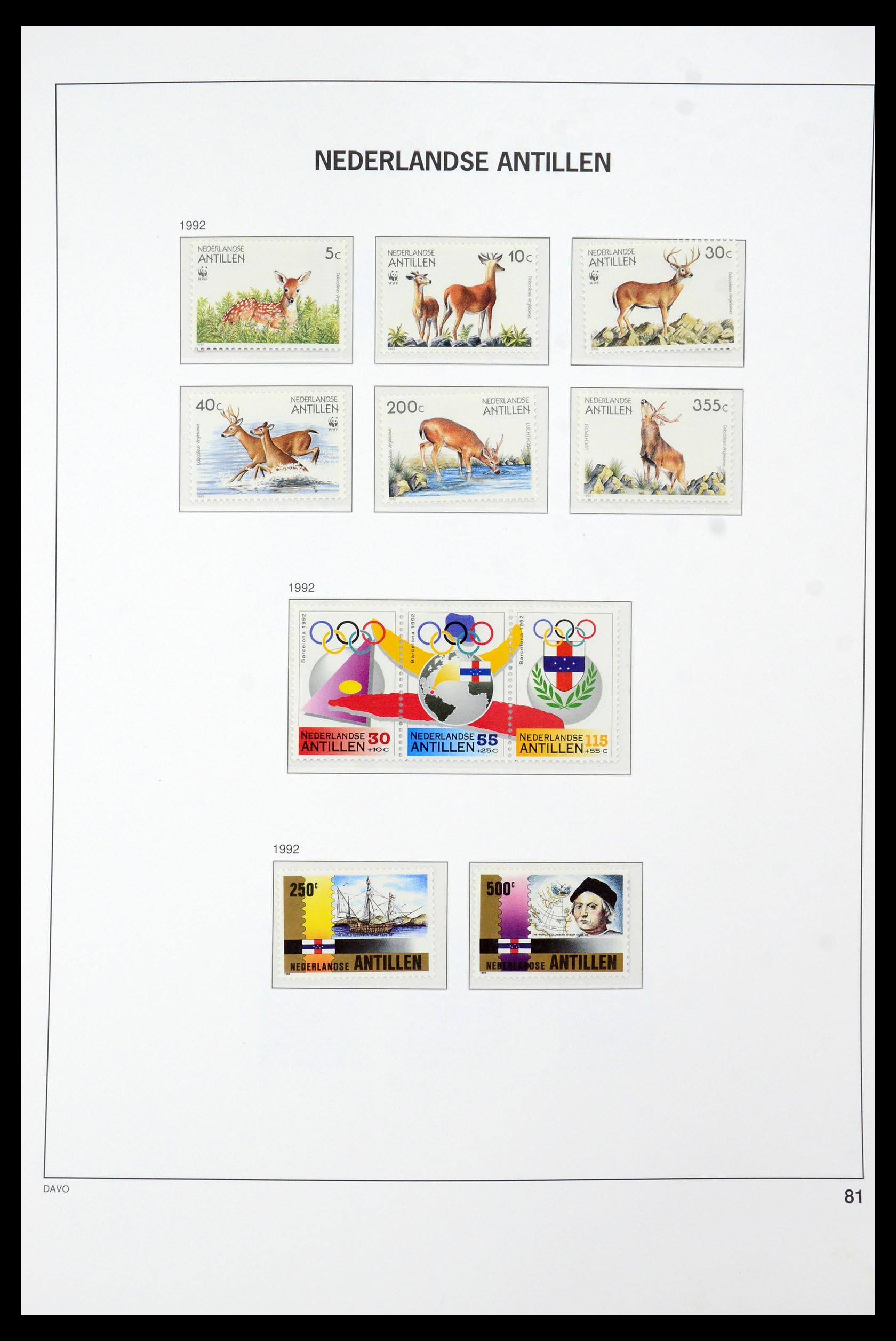 36393 091 - Postzegelverzameling 36393 Nederlandse Antillen 1949-2010.