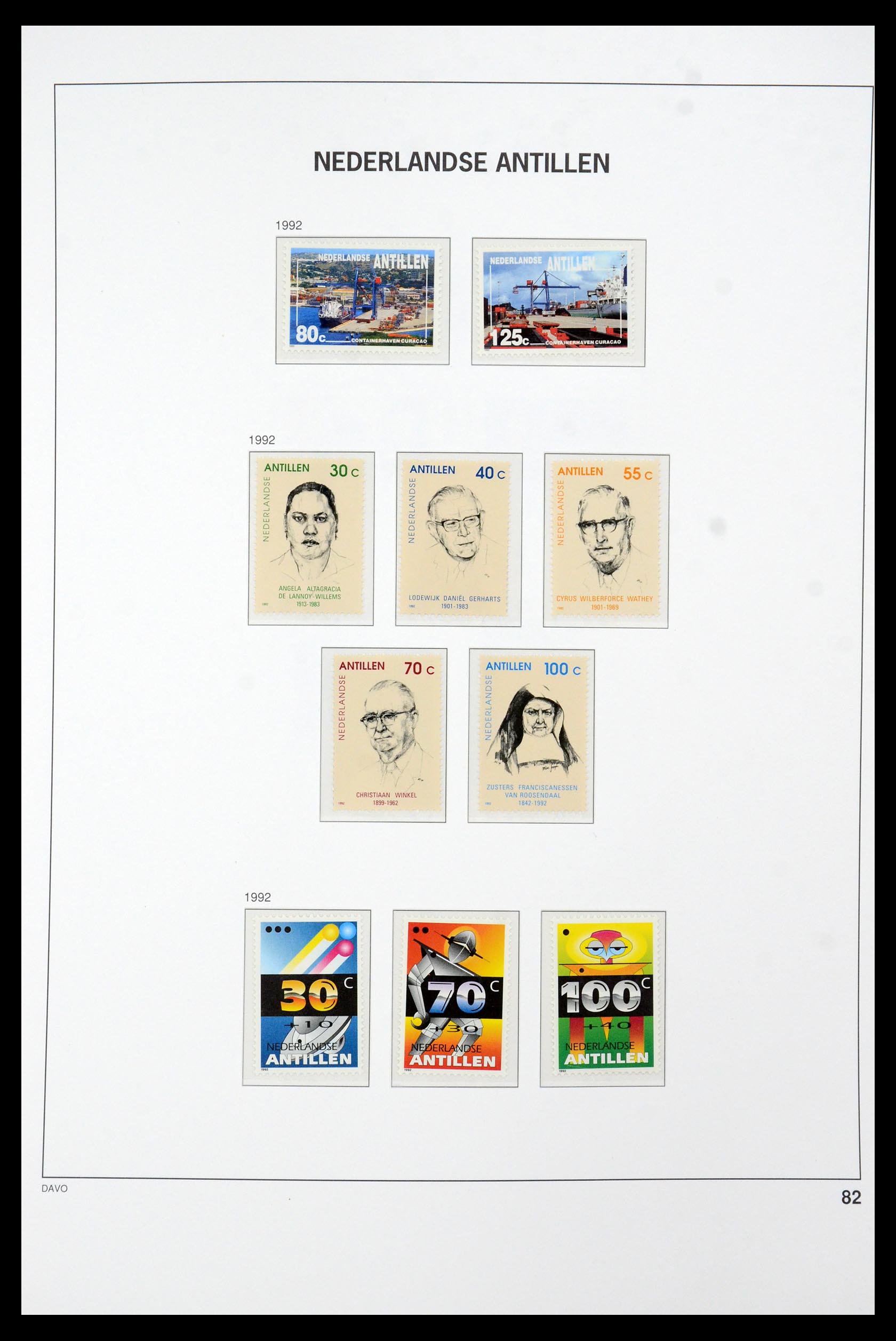 36393 092 - Postzegelverzameling 36393 Nederlandse Antillen 1949-2010.
