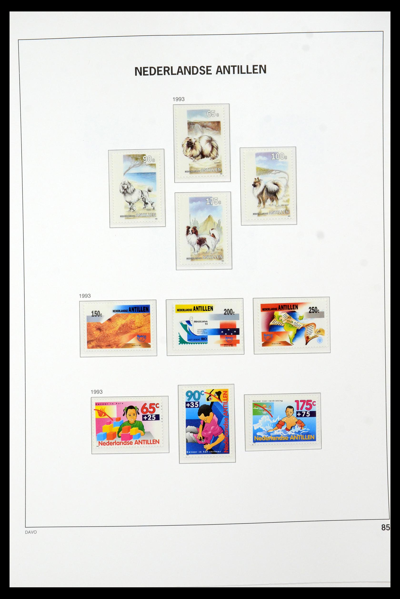 36393 096 - Postzegelverzameling 36393 Nederlandse Antillen 1949-2010.