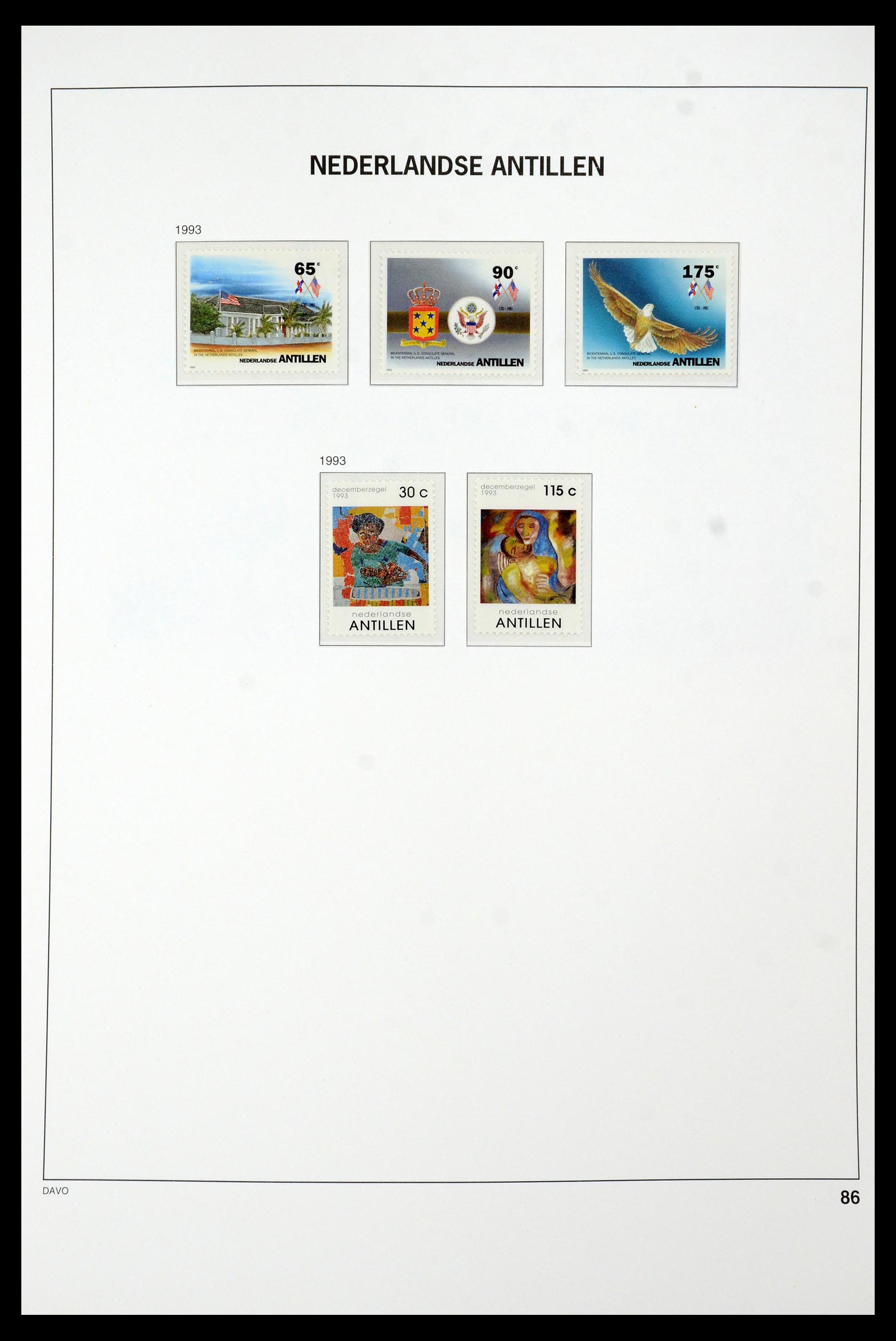 36393 097 - Postzegelverzameling 36393 Nederlandse Antillen 1949-2010.