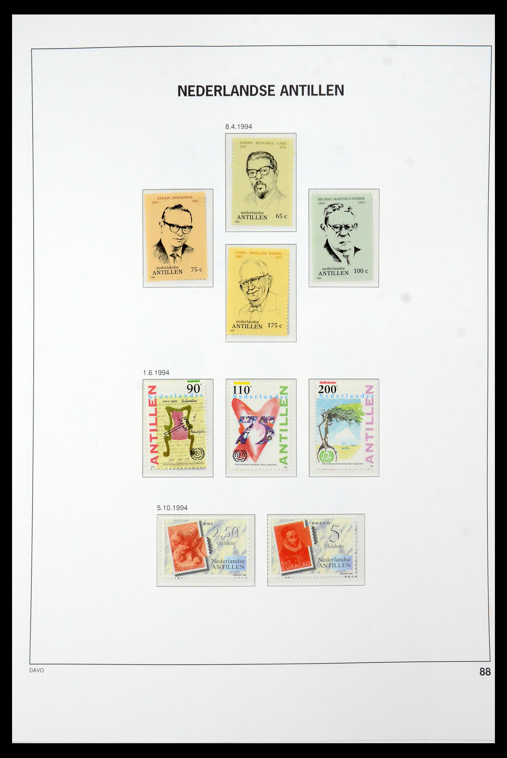 36393 100 - Postzegelverzameling 36393 Nederlandse Antillen 1949-2010.