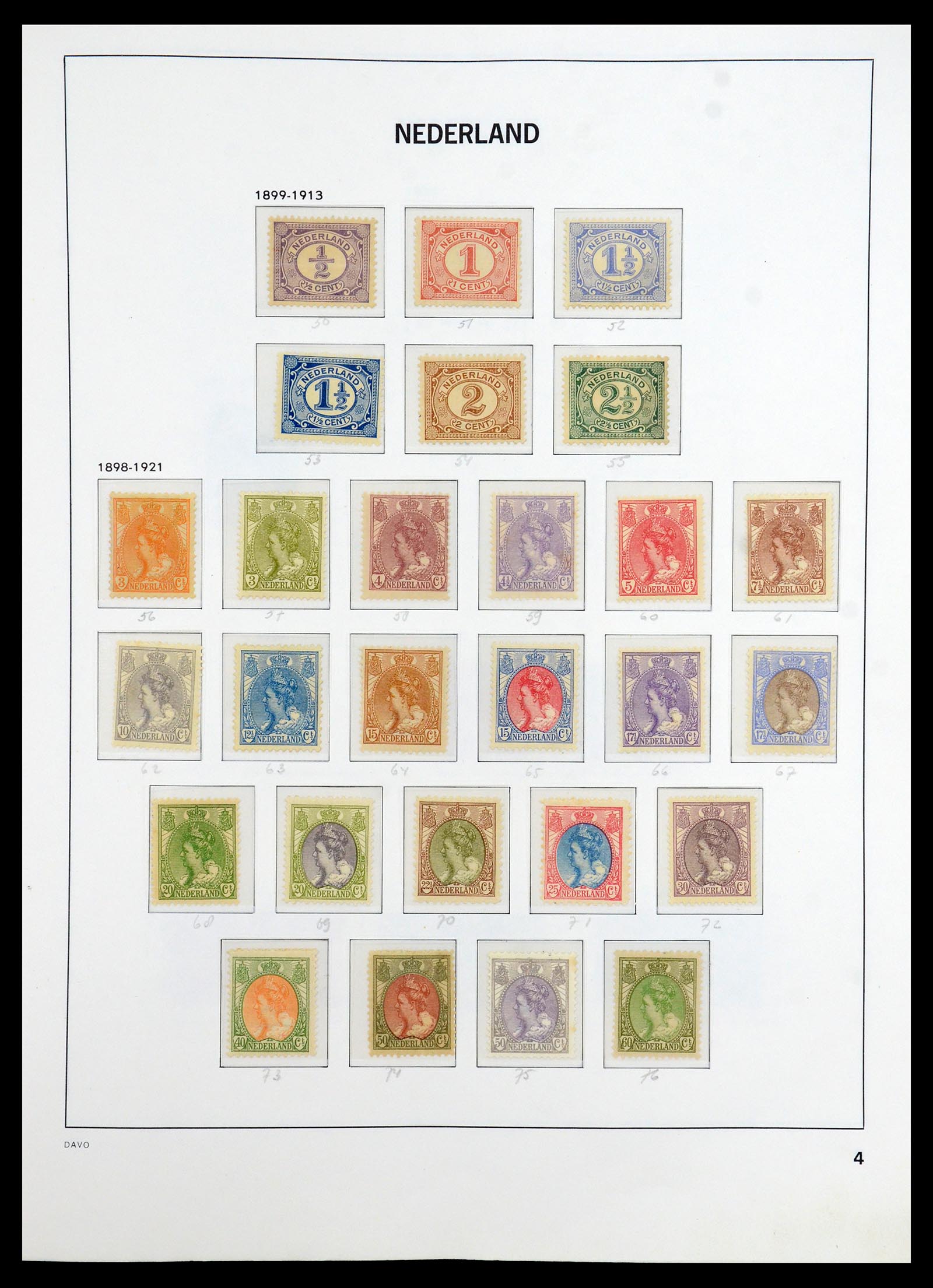 36395 004 - Stamp collection 36395 Netherlands 1869-1984.