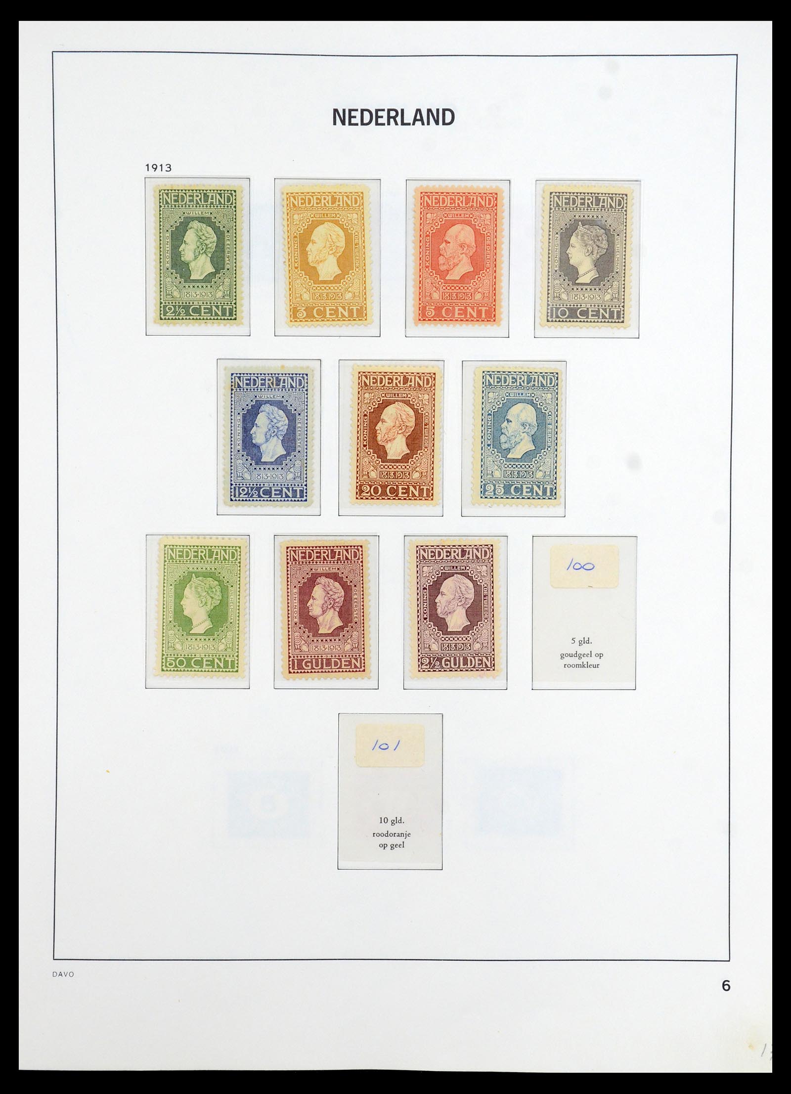 36395 006 - Stamp collection 36395 Netherlands 1869-1984.