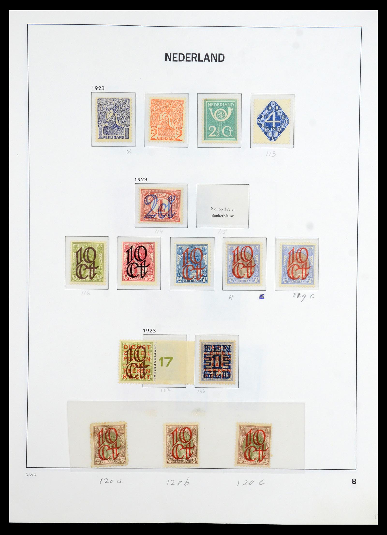 36395 008 - Postzegelverzameling 36395 Nederland 1869-1984.