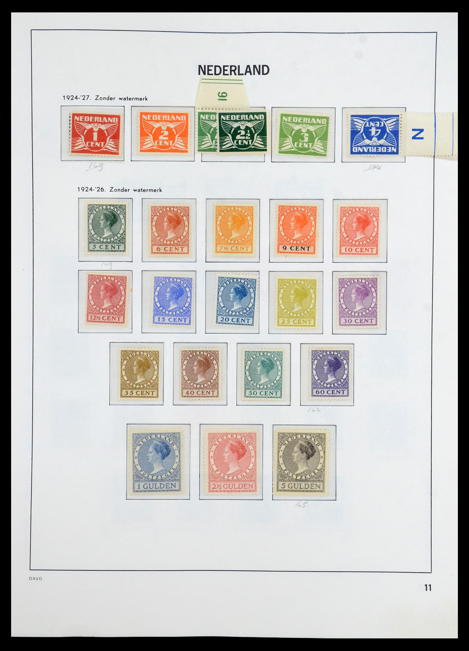 36395 011 - Postzegelverzameling 36395 Nederland 1869-1984.