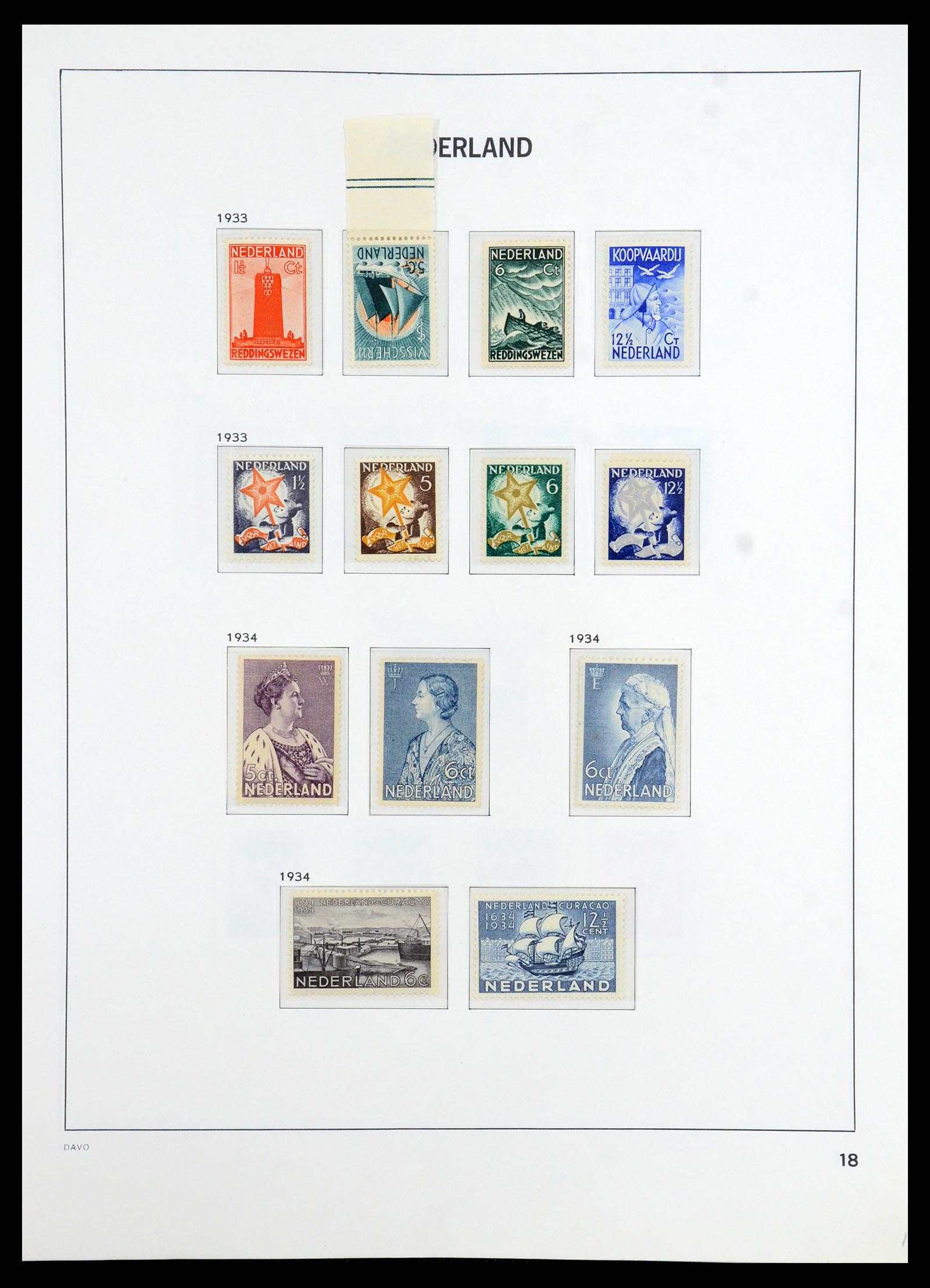 36395 018 - Stamp collection 36395 Netherlands 1869-1984.