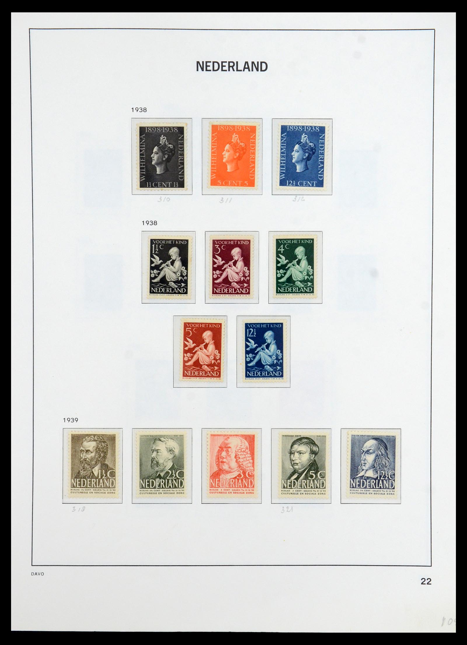 36395 022 - Postzegelverzameling 36395 Nederland 1869-1984.