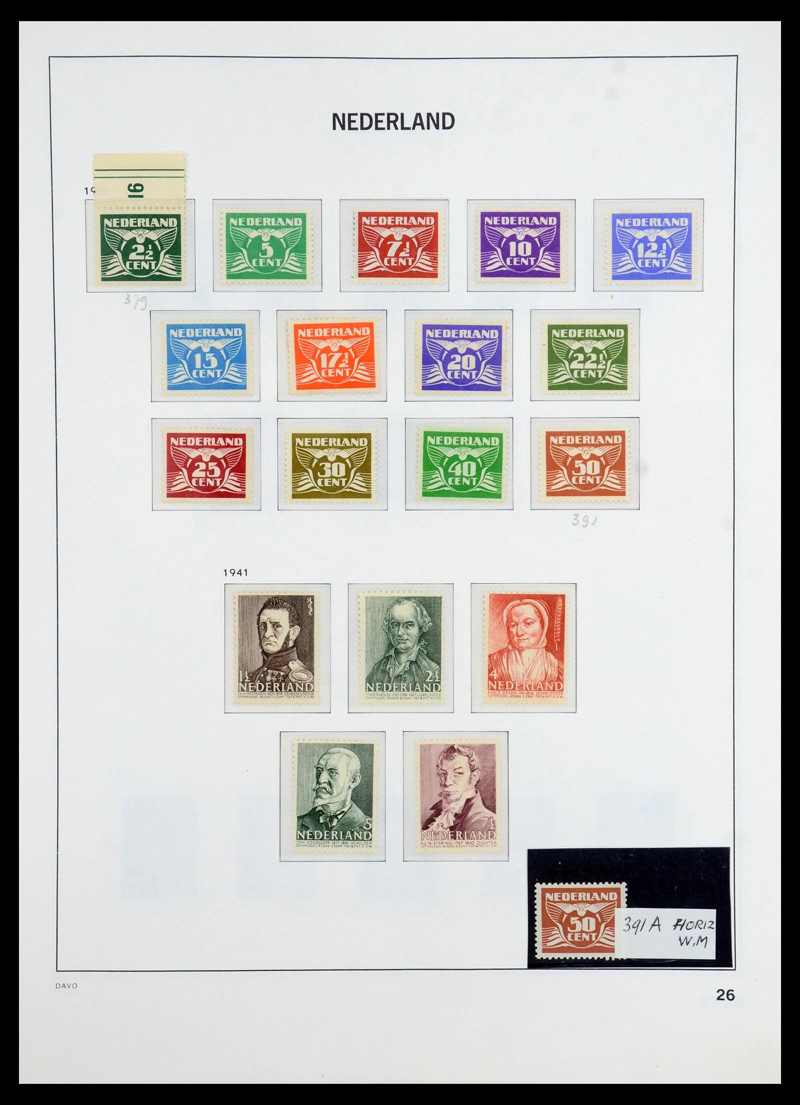 36395 026 - Postzegelverzameling 36395 Nederland 1869-1984.