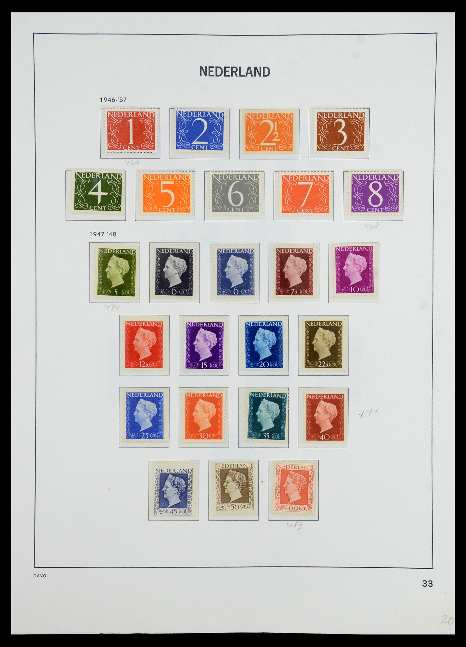 36395 032 - Postzegelverzameling 36395 Nederland 1869-1984.