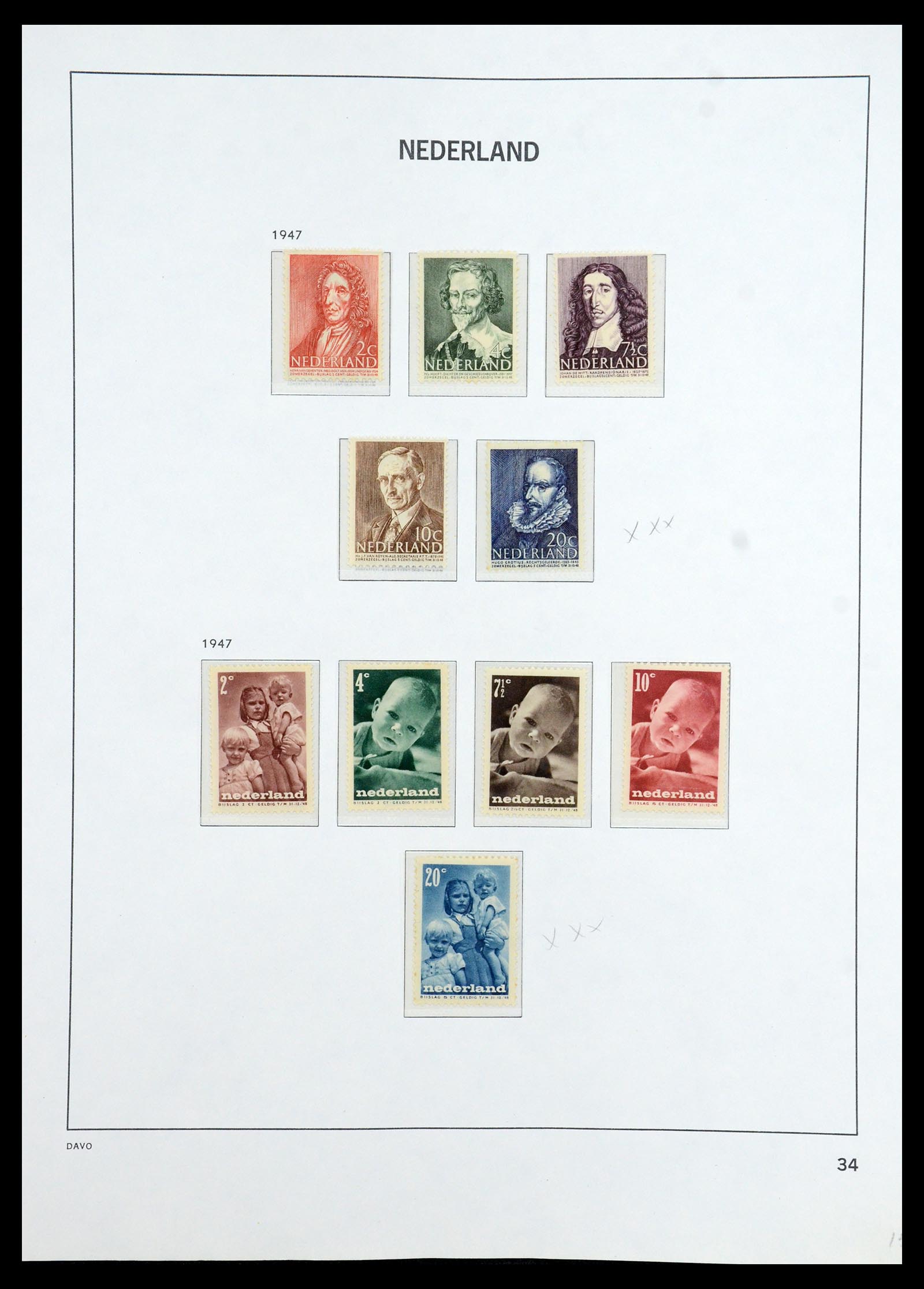 36395 033 - Postzegelverzameling 36395 Nederland 1869-1984.