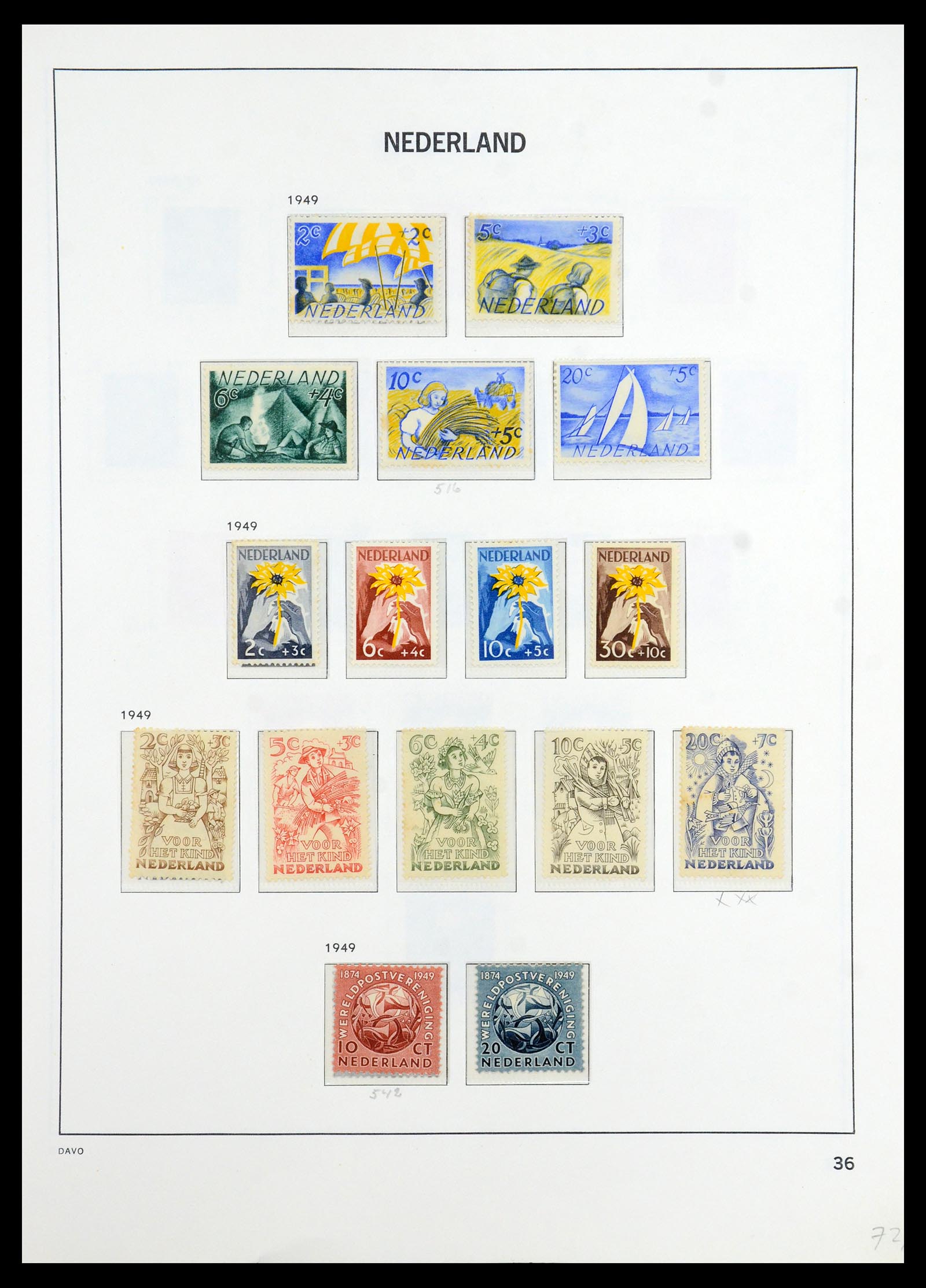 36395 035 - Postzegelverzameling 36395 Nederland 1869-1984.