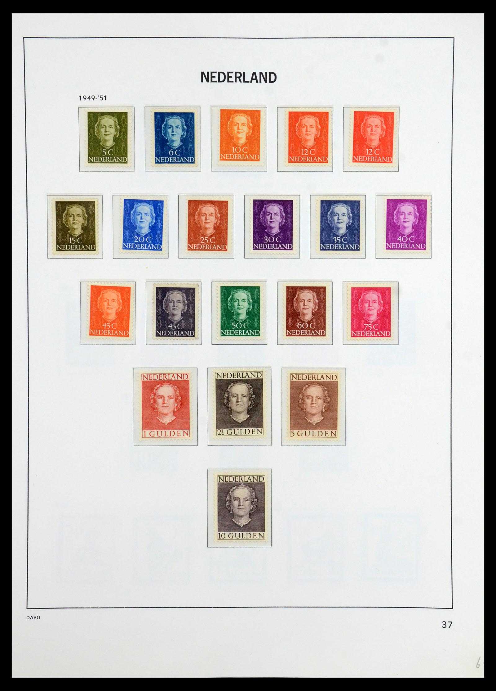 36395 036 - Postzegelverzameling 36395 Nederland 1869-1984.