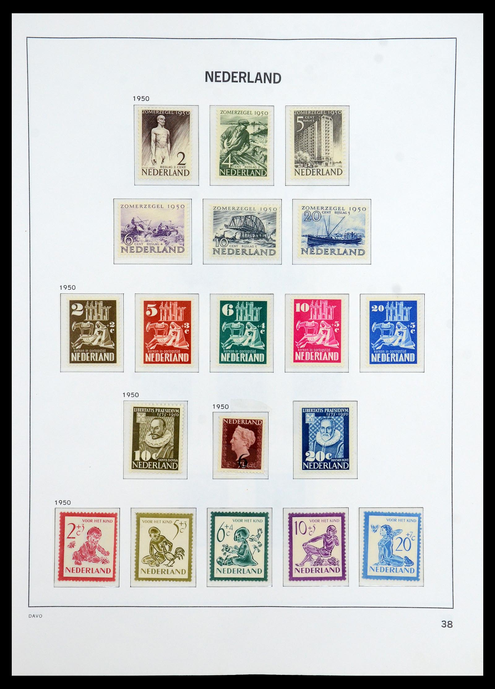 36395 037 - Postzegelverzameling 36395 Nederland 1869-1984.
