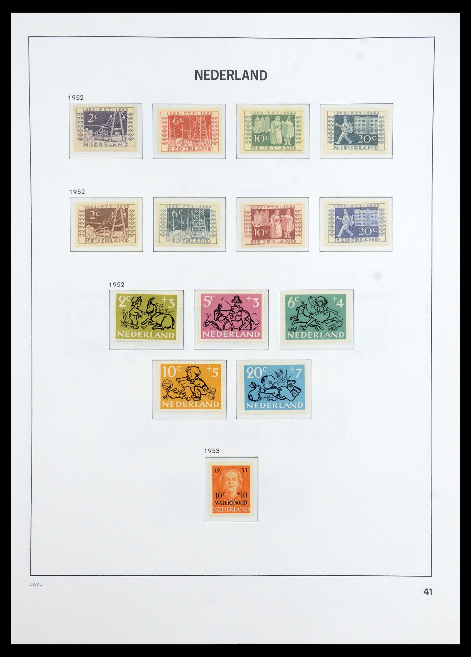 36395 040 - Postzegelverzameling 36395 Nederland 1869-1984.