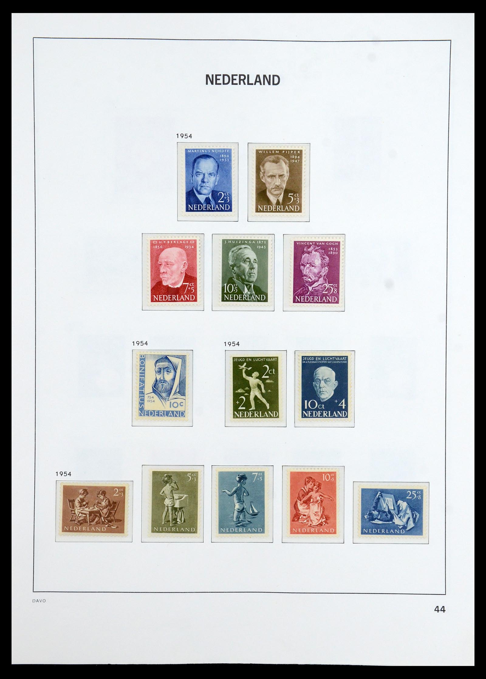 36395 044 - Postzegelverzameling 36395 Nederland 1869-1984.