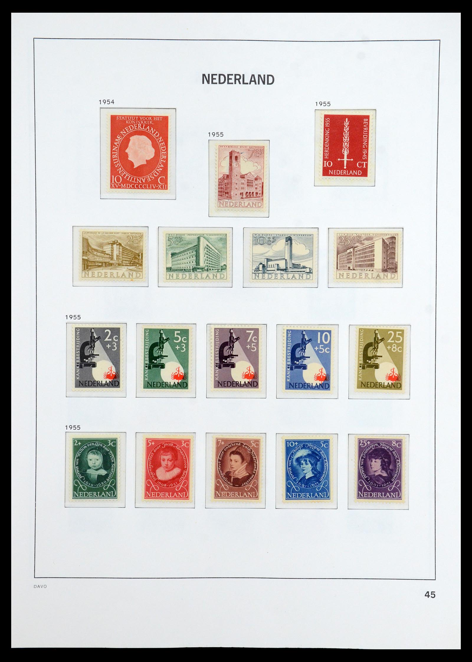 36395 045 - Postzegelverzameling 36395 Nederland 1869-1984.