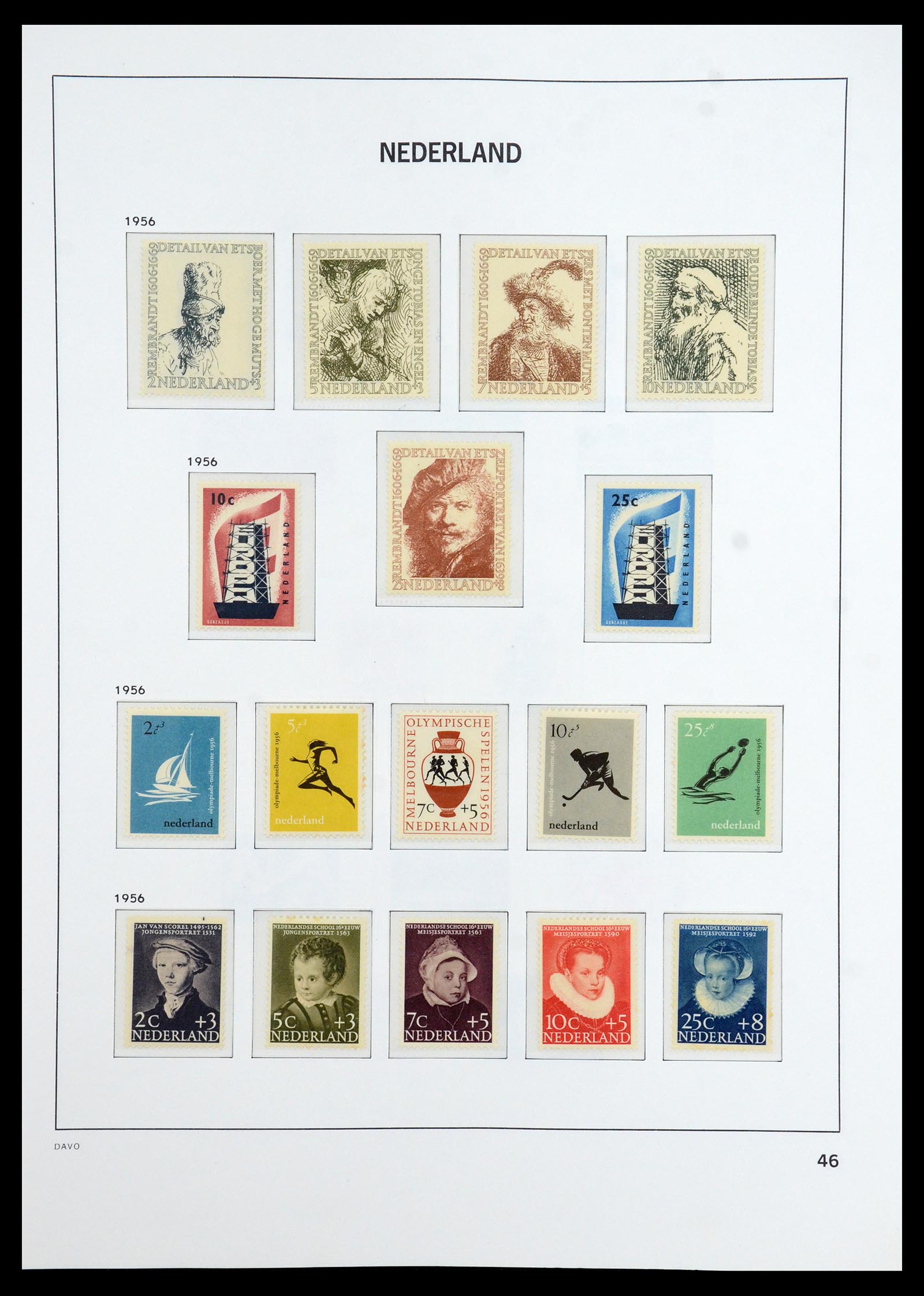 36395 046 - Postzegelverzameling 36395 Nederland 1869-1984.