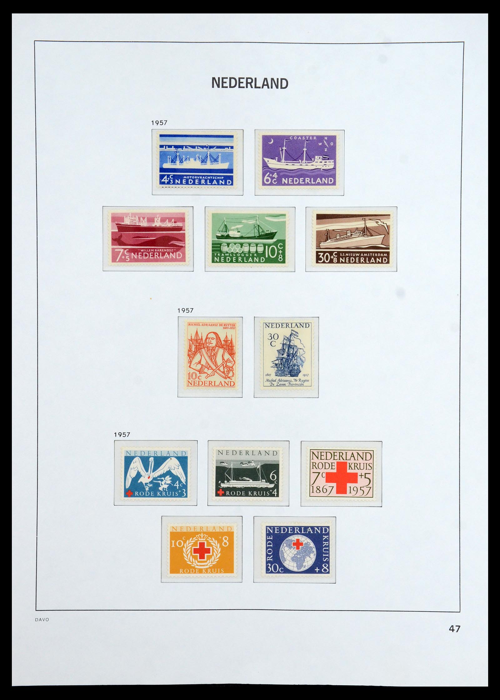 36395 047 - Postzegelverzameling 36395 Nederland 1869-1984.
