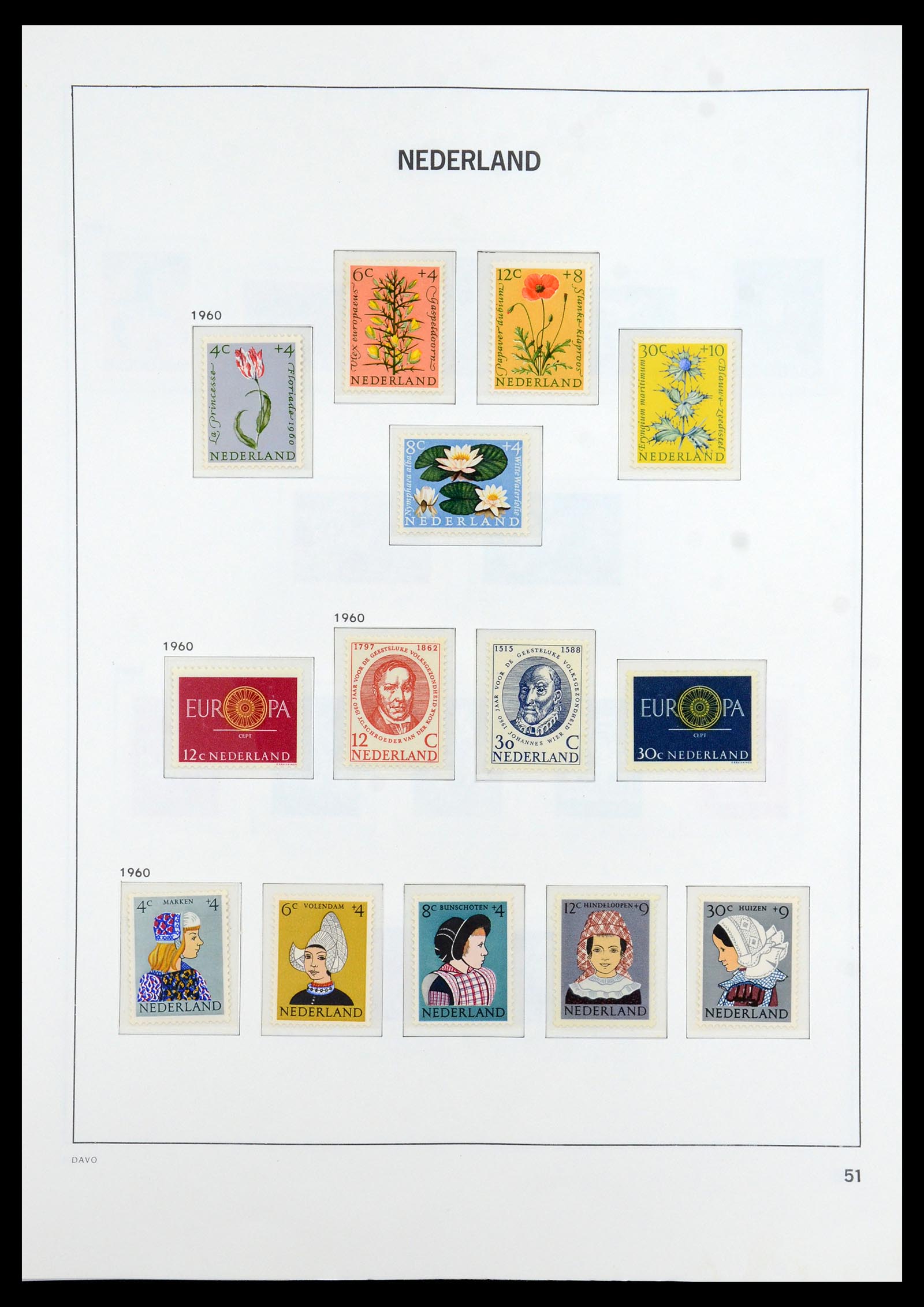 36395 051 - Postzegelverzameling 36395 Nederland 1869-1984.