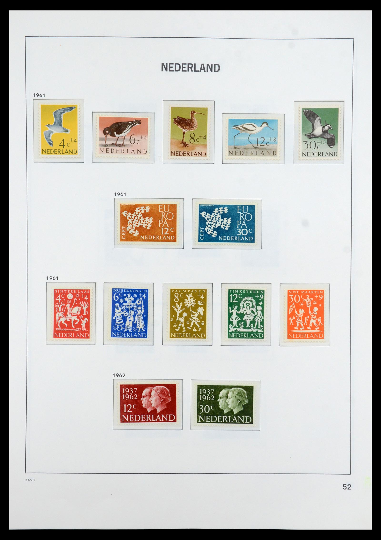 36395 052 - Postzegelverzameling 36395 Nederland 1869-1984.